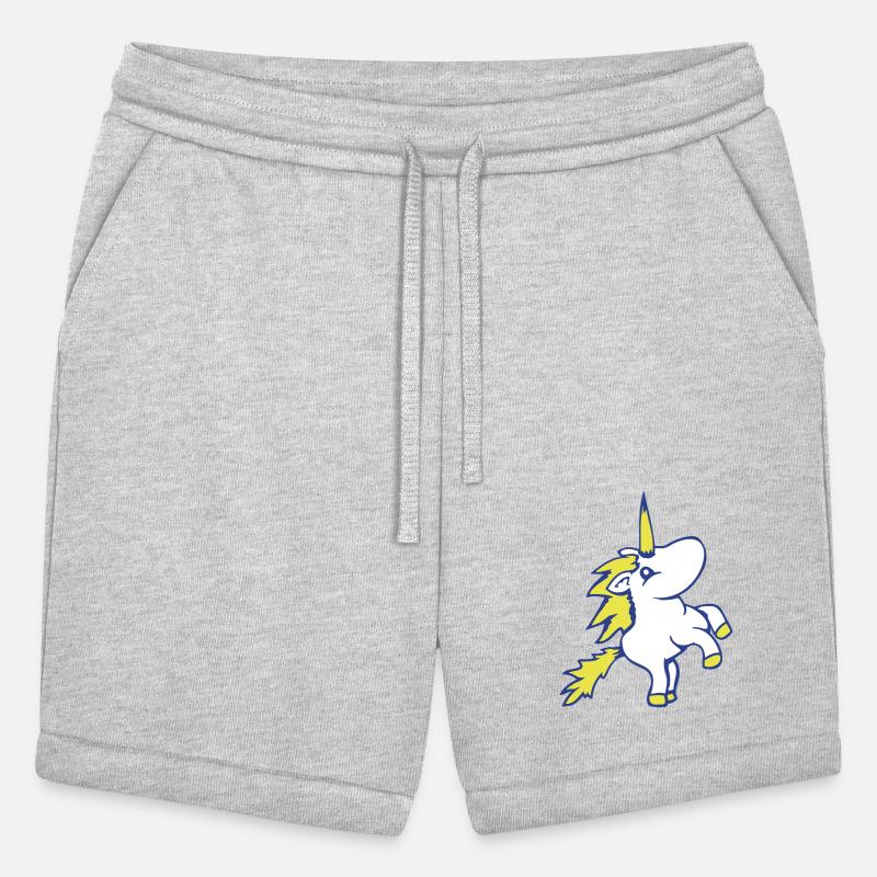 Unicorn jumps high Front legs cute Cartoon horse