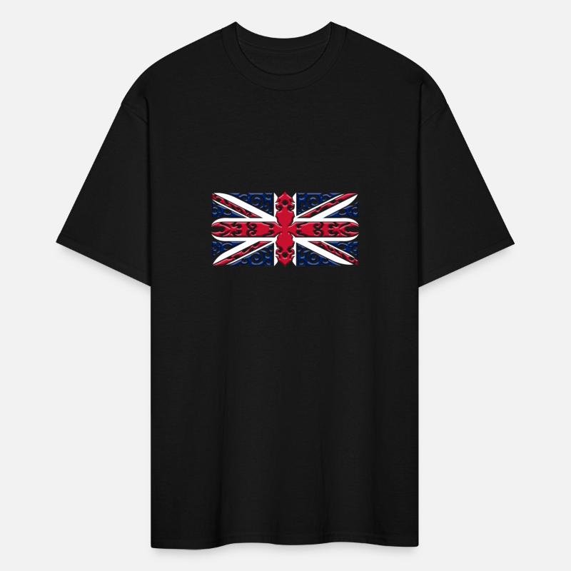 Union Jack British Flag Ornamental Style