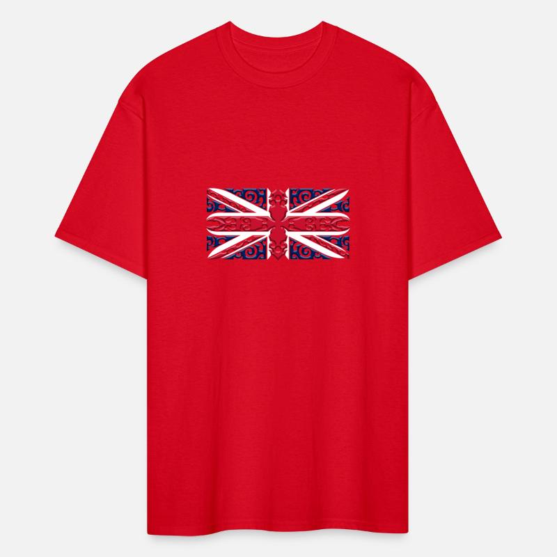 Union Jack British Flag Ornamental Style