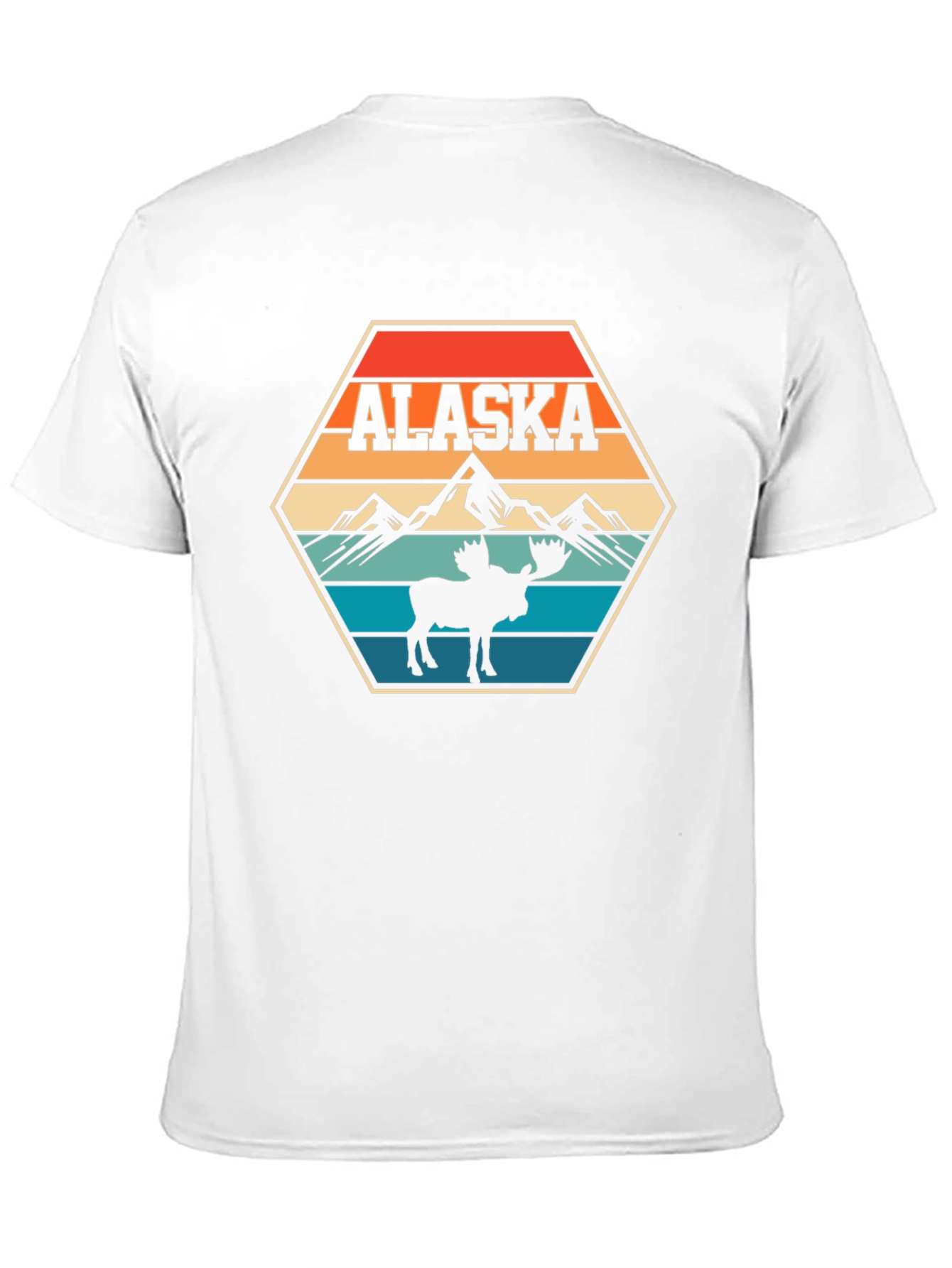 Alaska Moose Mountain Graphic Tee