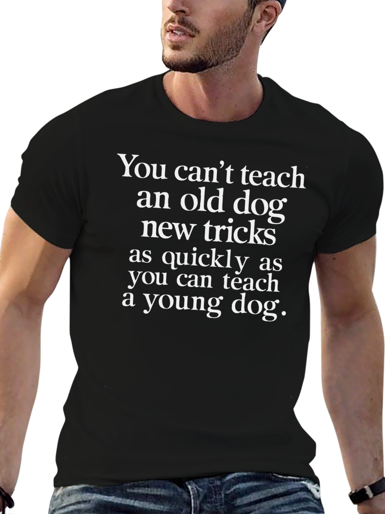 Old Dog New Tricks Graphic T-Shirt