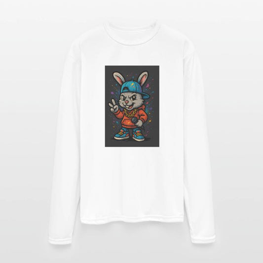 Urban Bunny Rapper Illustration