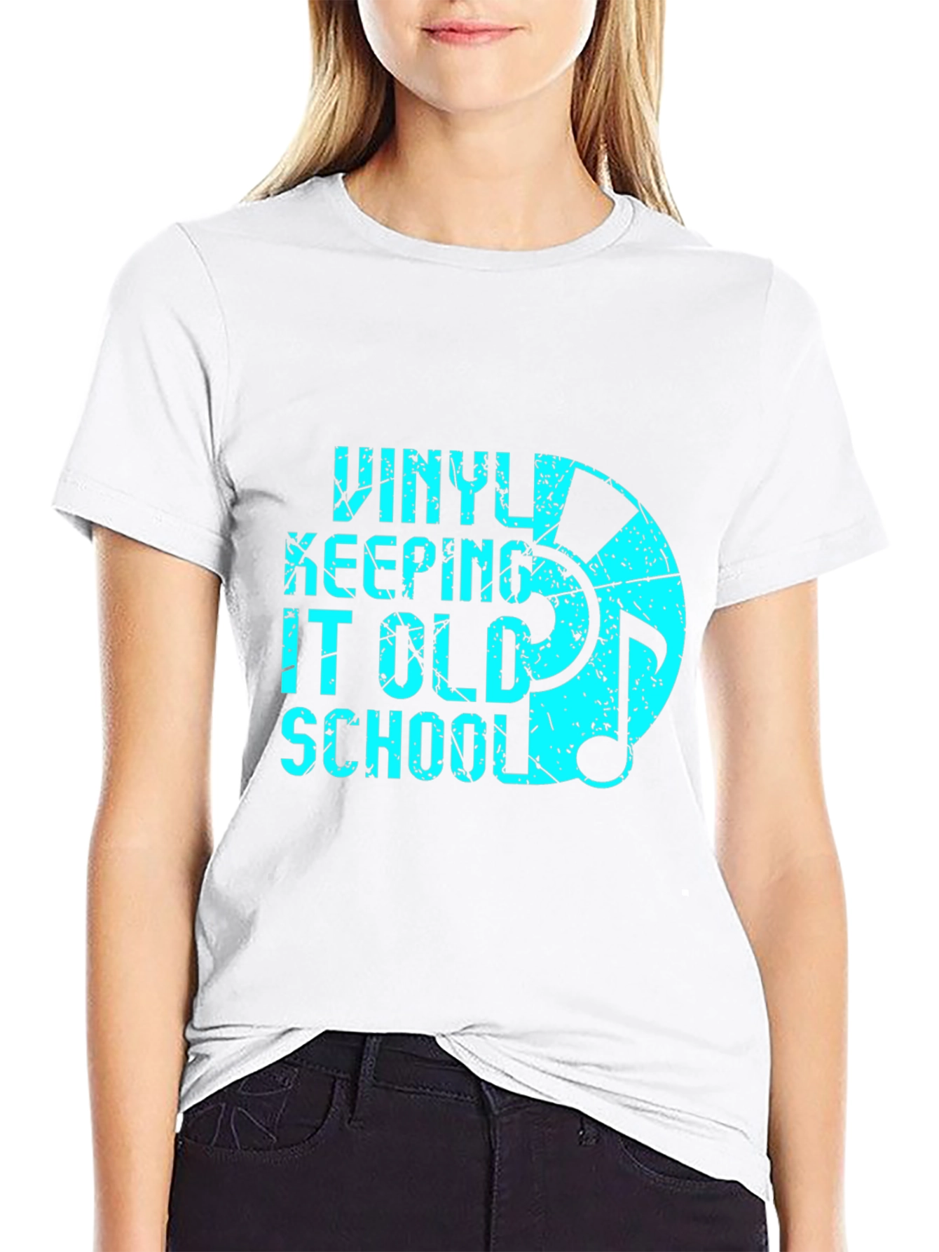 Vinyl Keeping It Old School T-Shirt