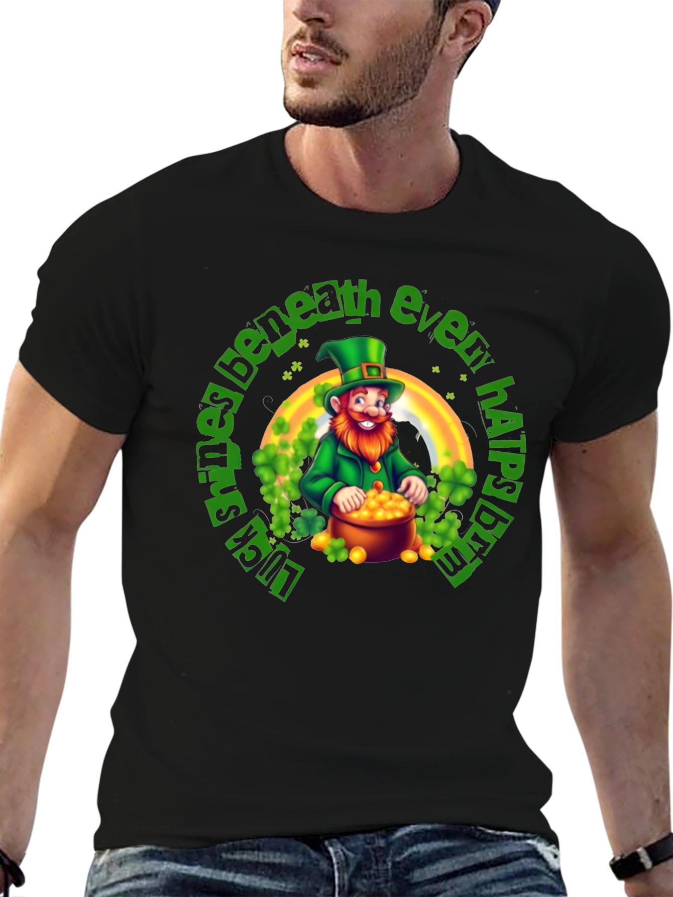Lucky St. Patricks Day Leprechaun T-Shirt
