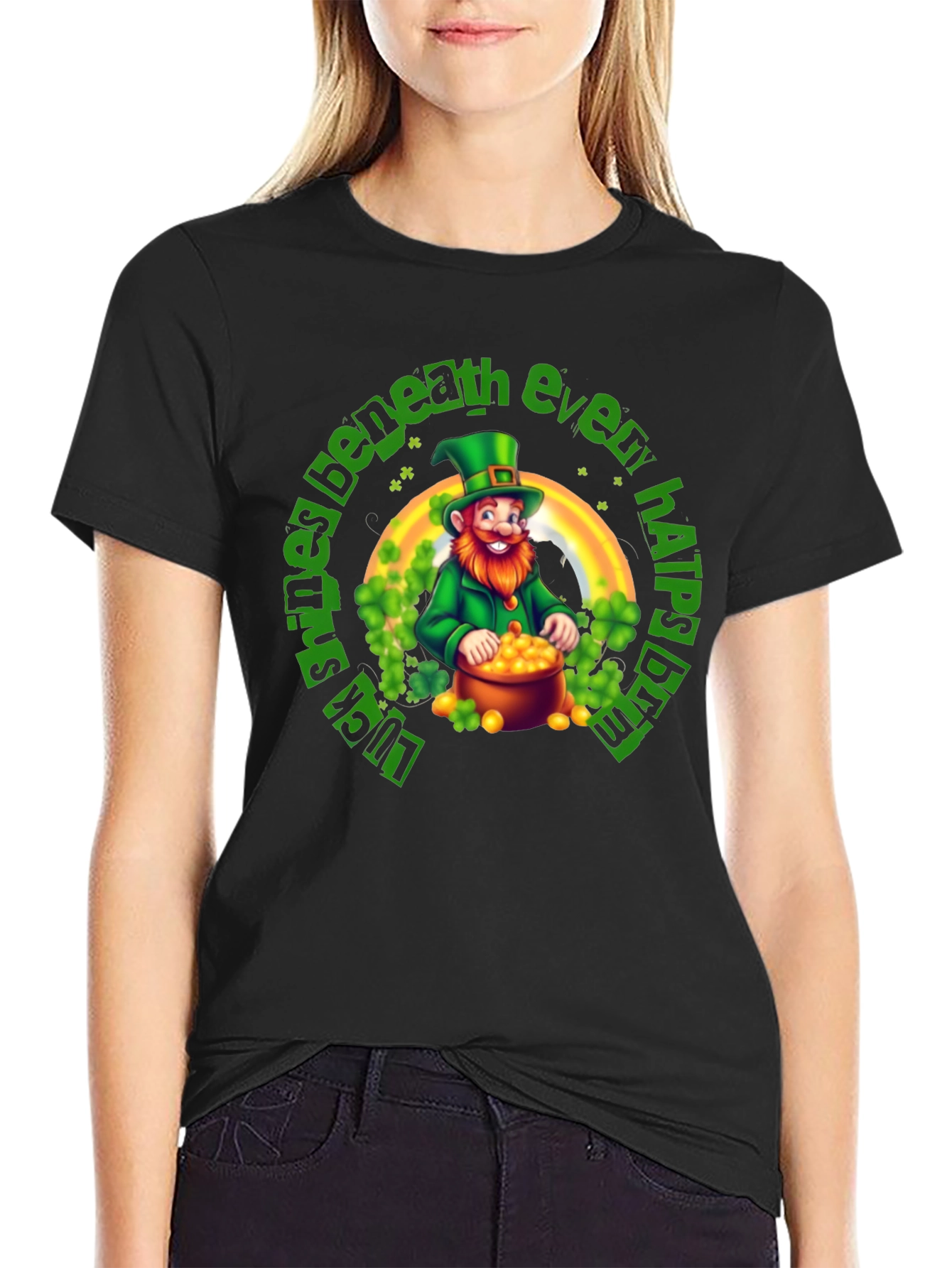 Lucky St. Patricks Day Leprechaun T-Shirt