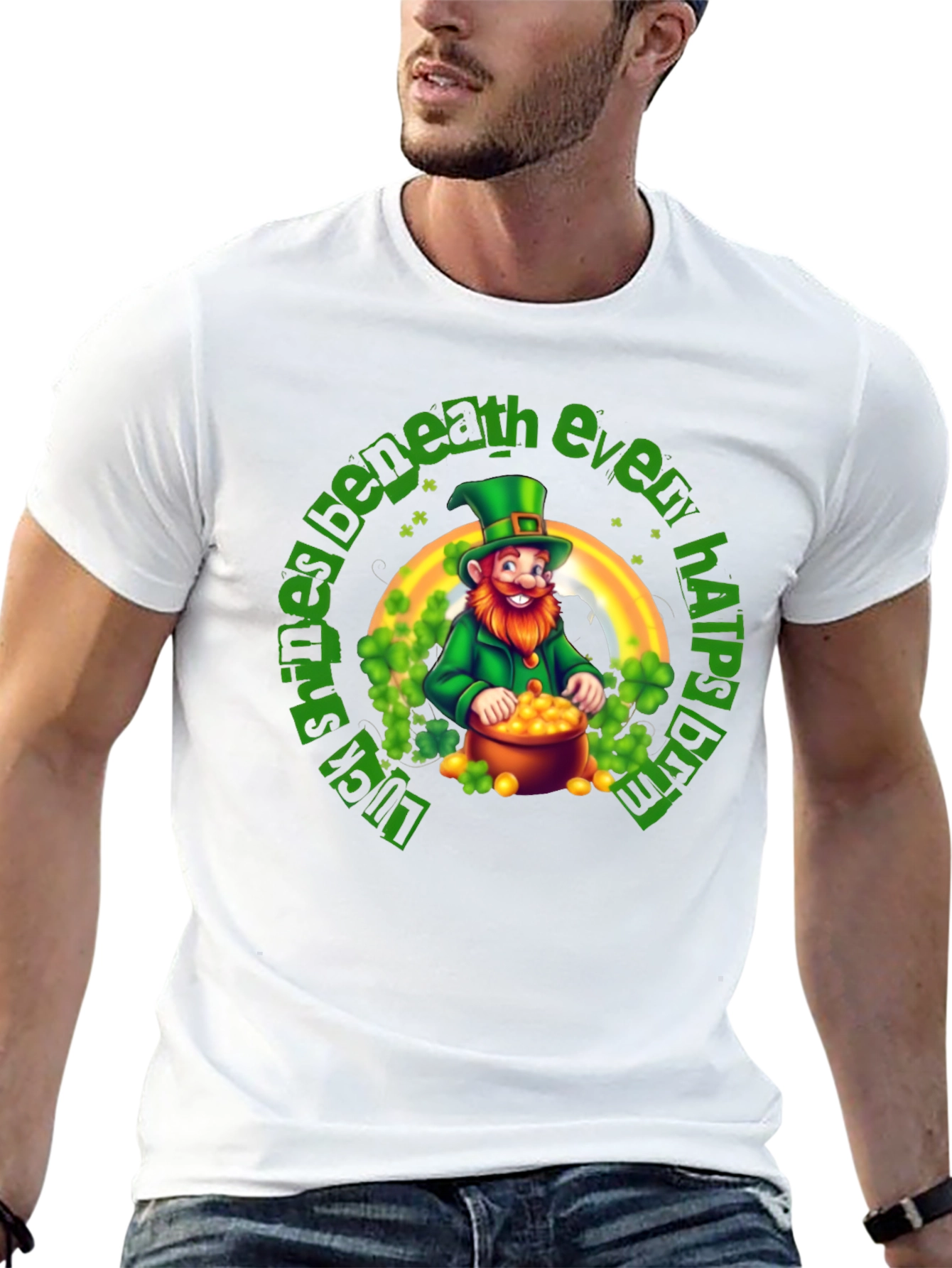 Lucky St. Patricks Day Leprechaun T-Shirt