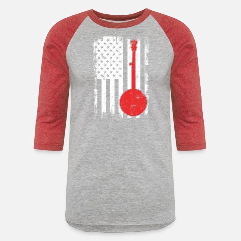 USA Patriotic Banjo Player