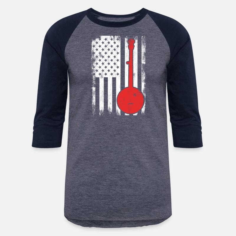 USA Patriotic Banjo Player