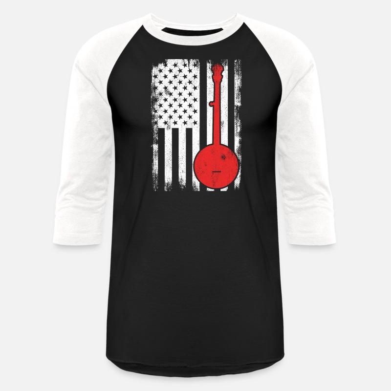 USA Patriotic Banjo Player