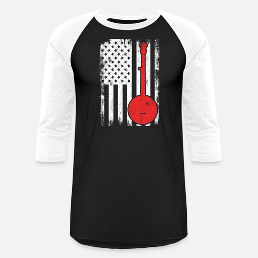 USA Patriotic Banjo Player