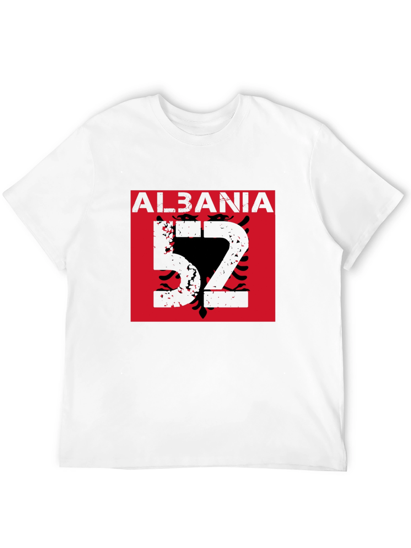 Albania Eagle Graphic T-Shirt - Black