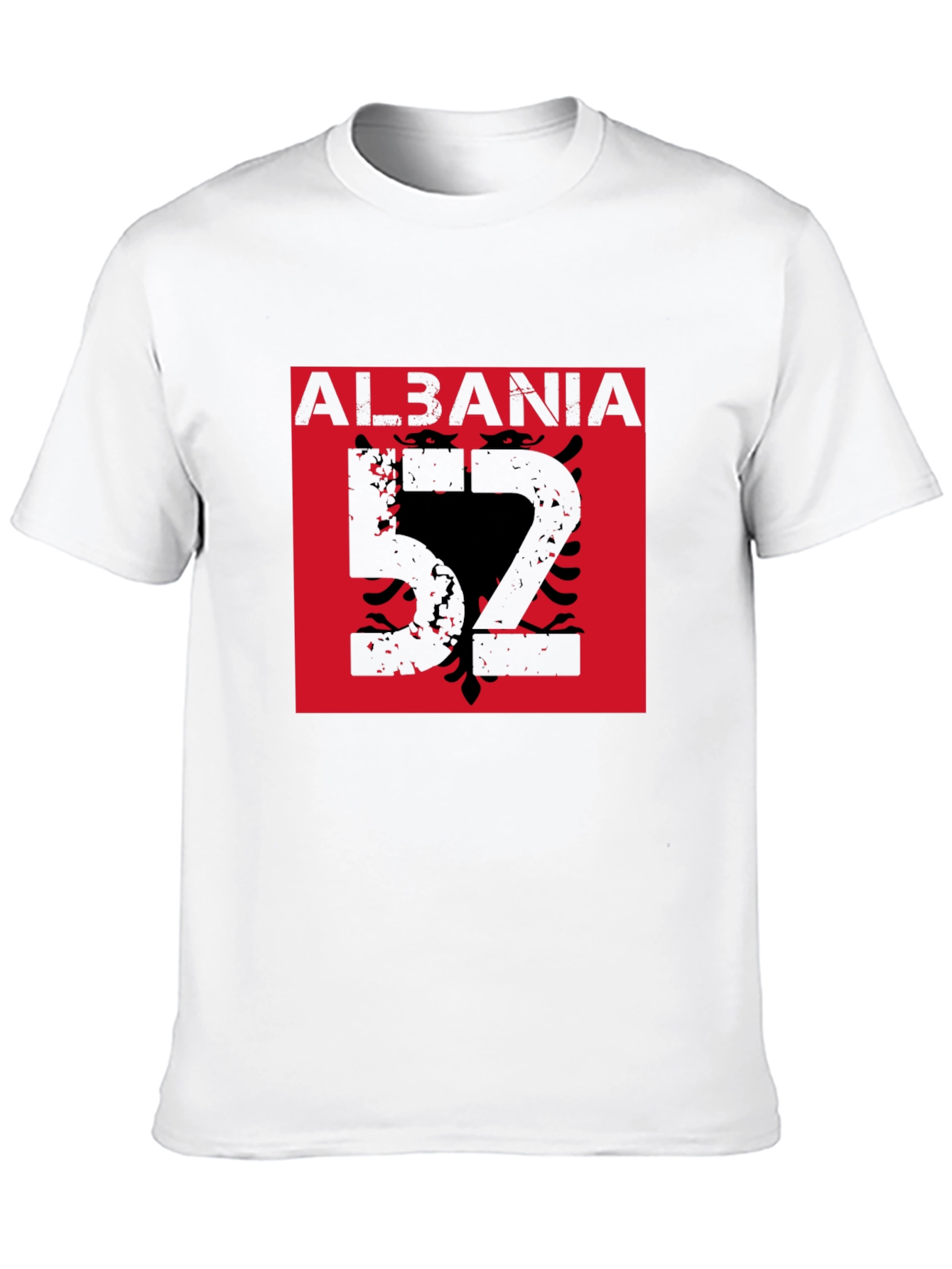 Albania Eagle Graphic T-Shirt - Black