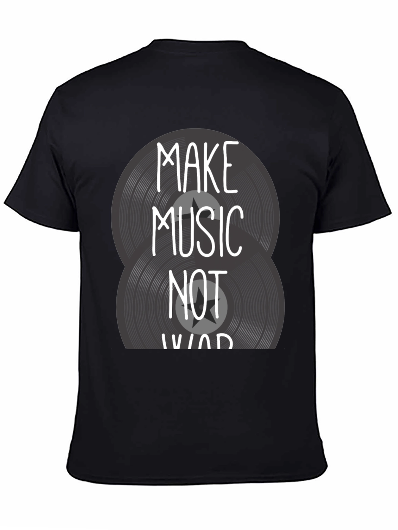 Make Music Not War Graphic Tee