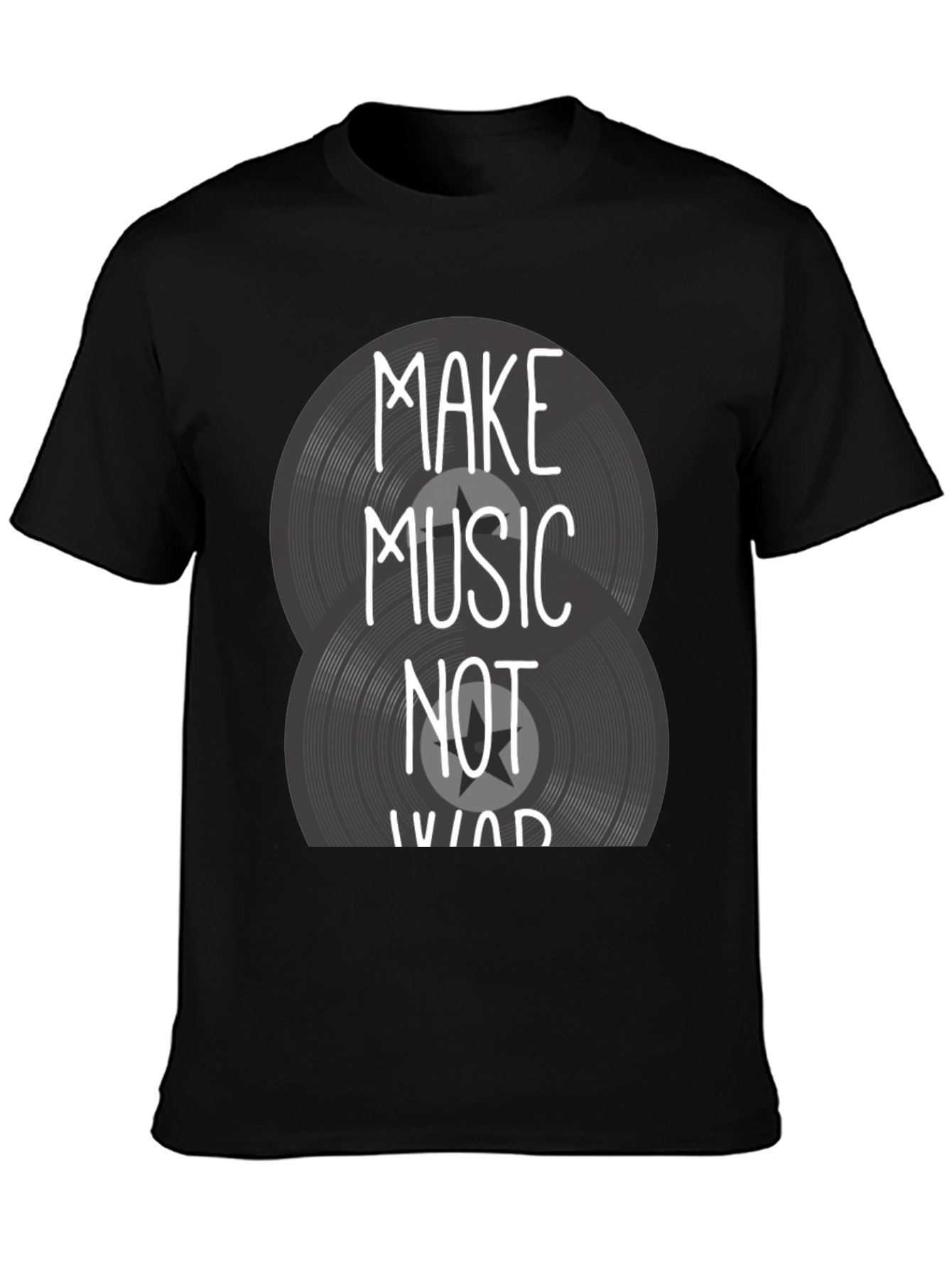 Make Music Not War Graphic Tee