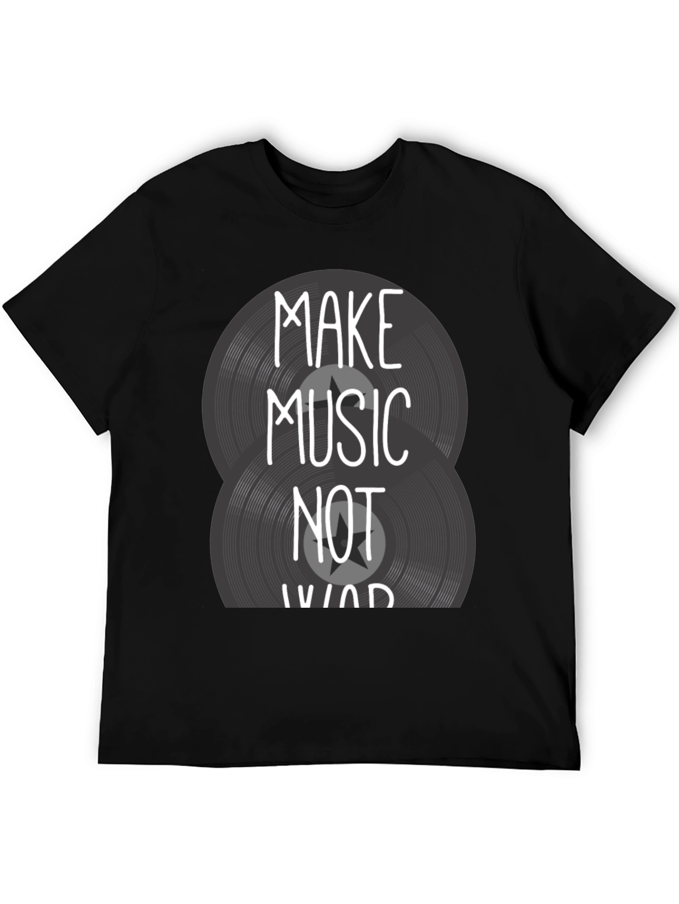 Make Music Not War Graphic Tee