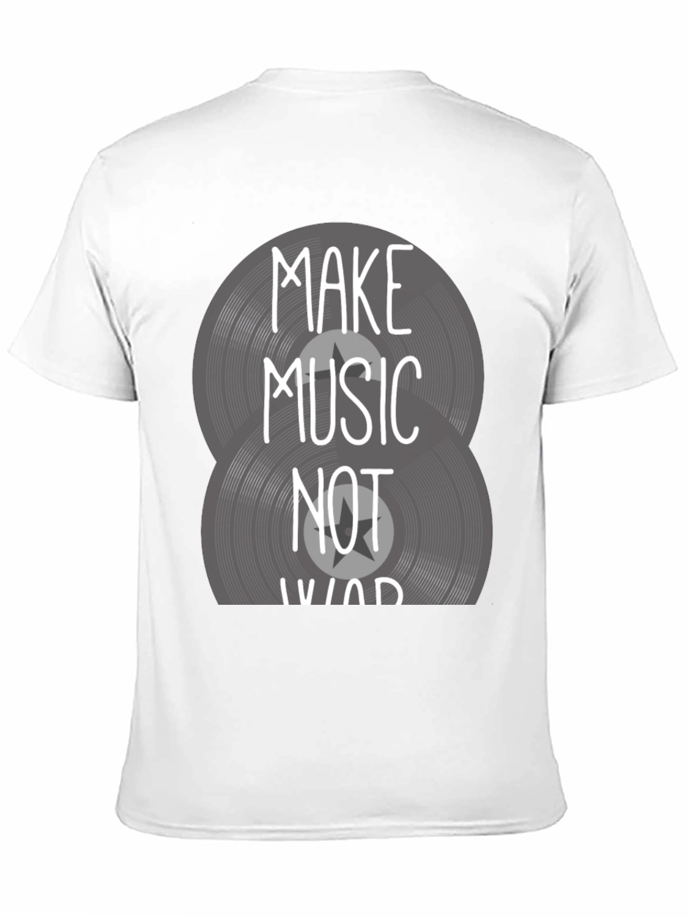 Make Music Not War Graphic Tee