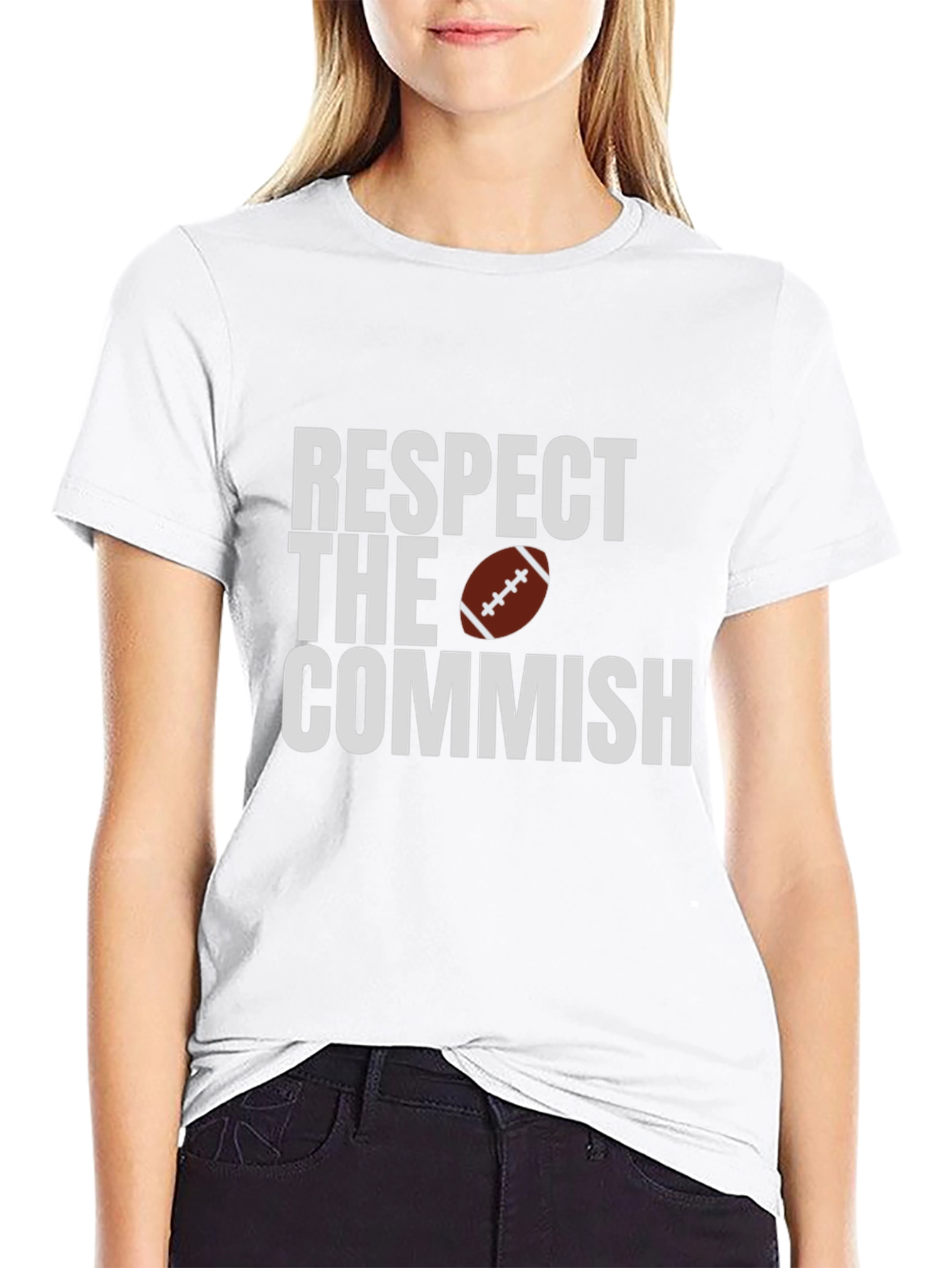 Respect the Commish T-Shirt - Football Fan Tee