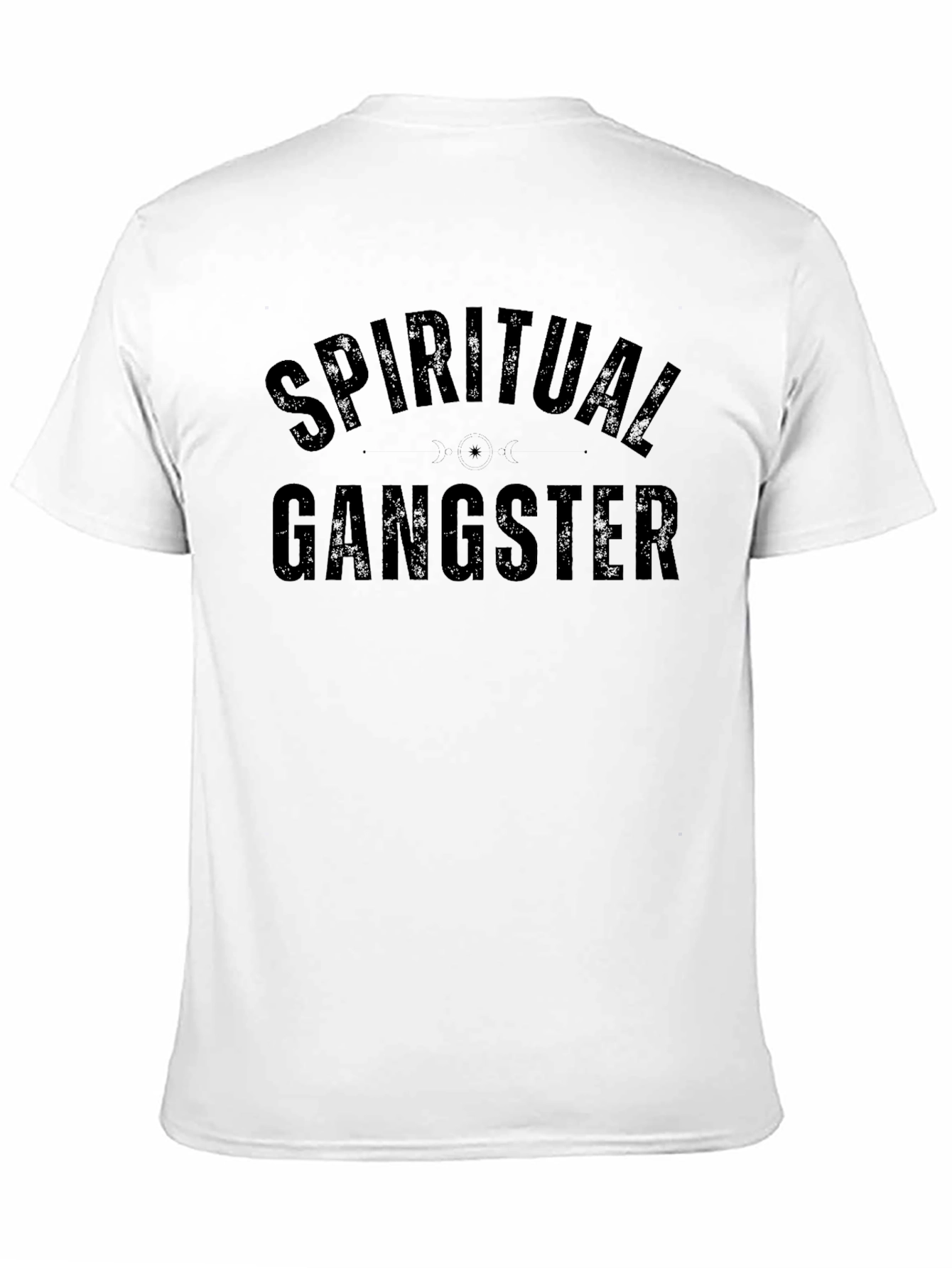 Spiritual Gangster Black Graphic T-Shirt