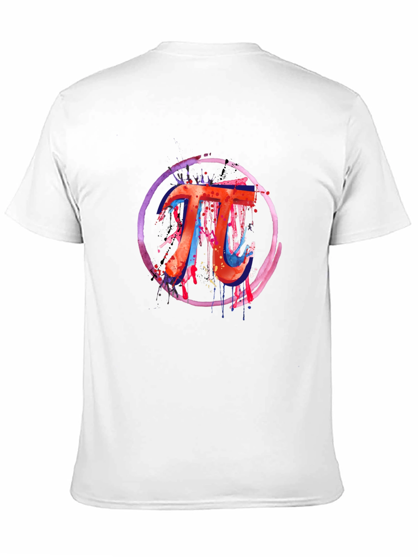 Math Pi Symbol Graphic Tee