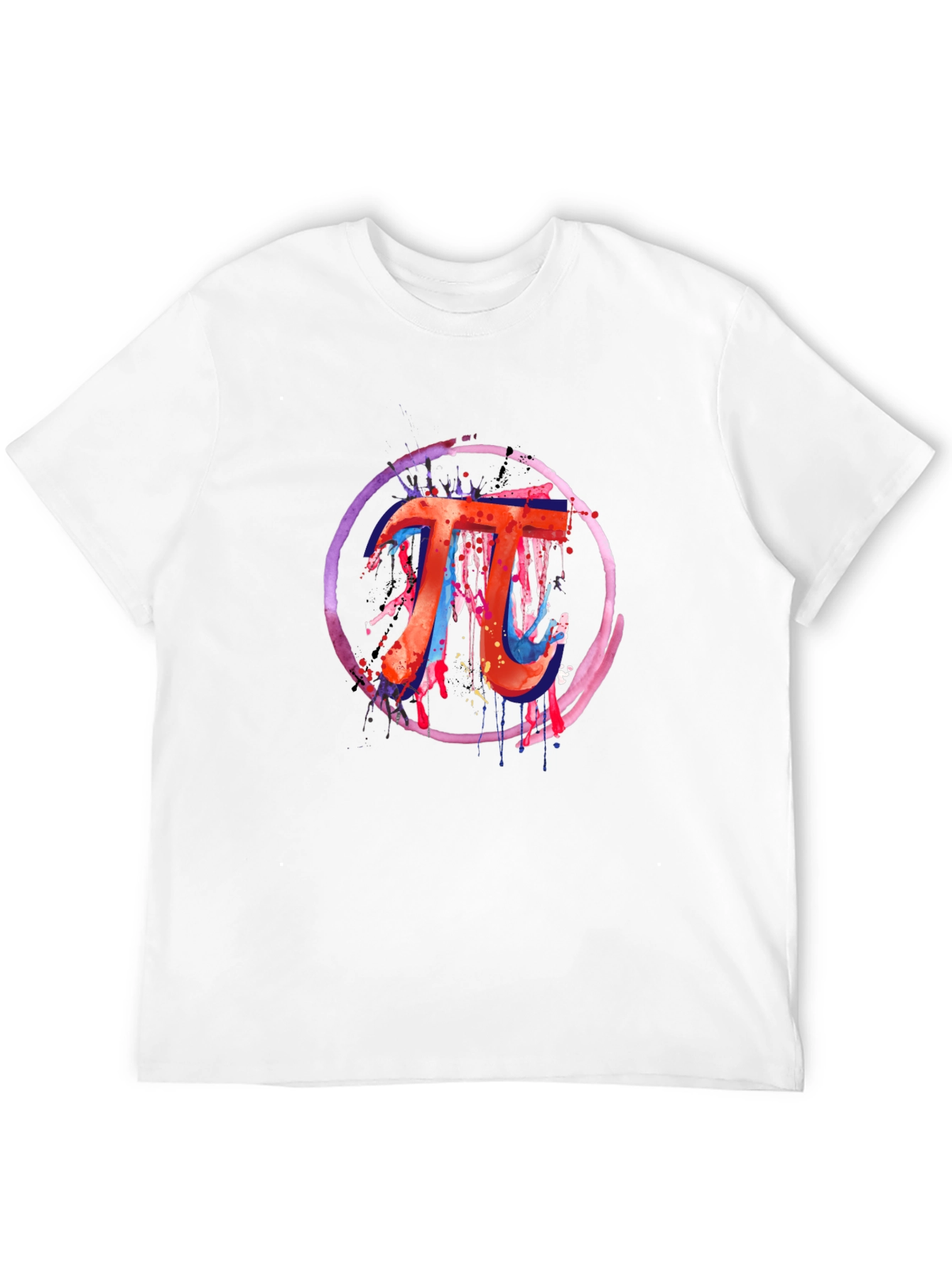 Math Pi Symbol Graphic Tee
