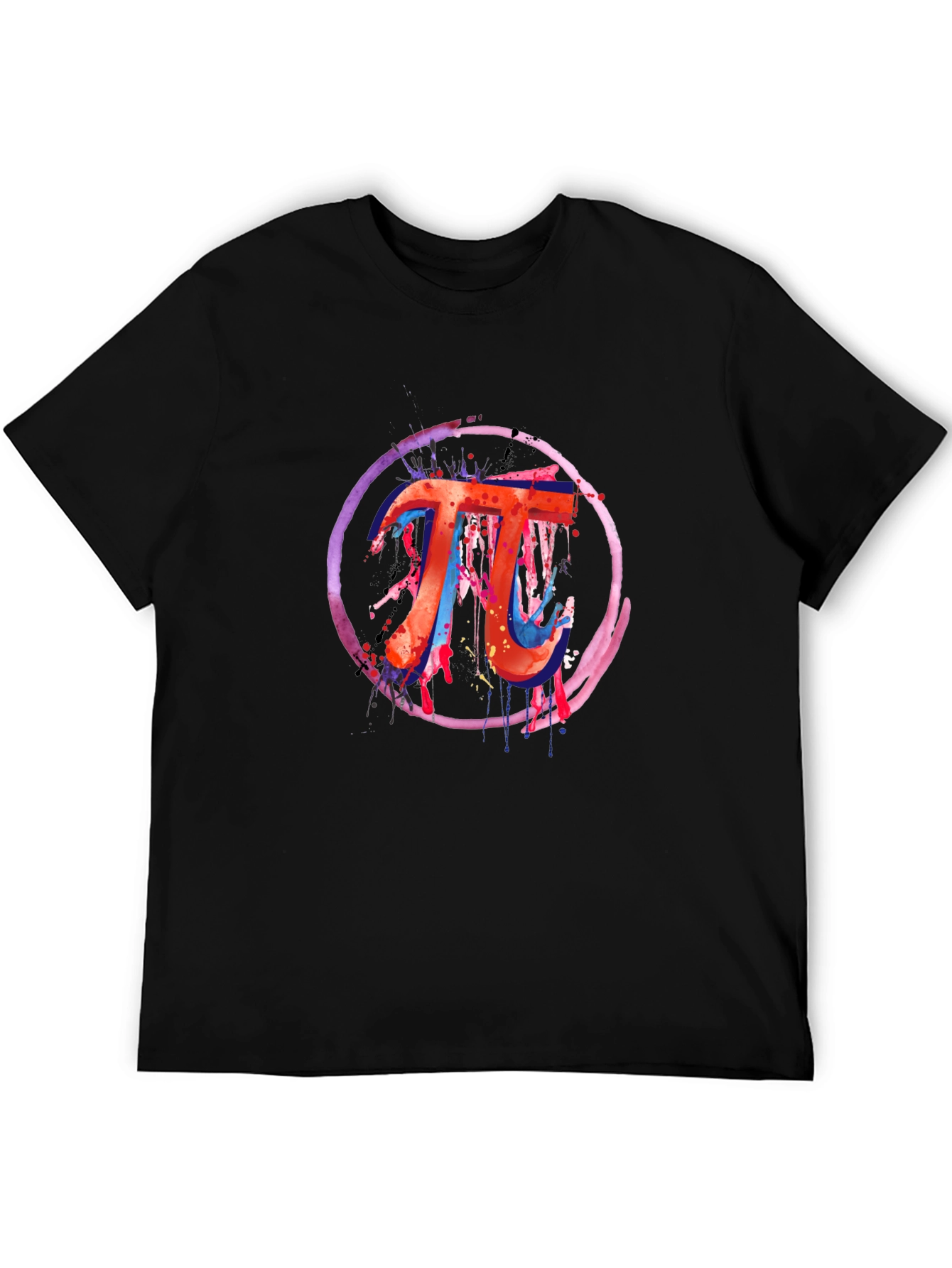 Math Pi Symbol Graphic Tee