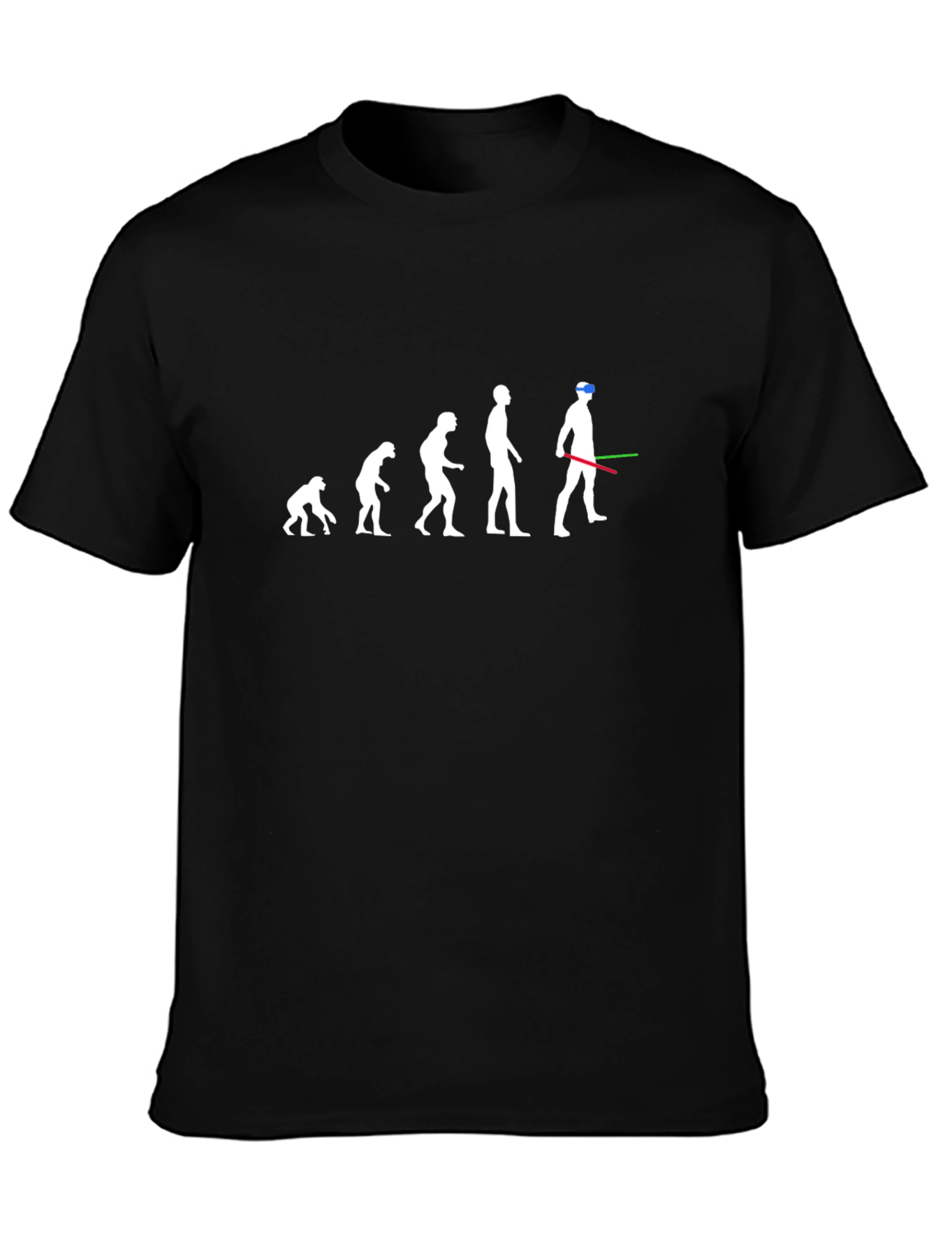 Evolution of Jedi Funny Graphic Tee Shirt