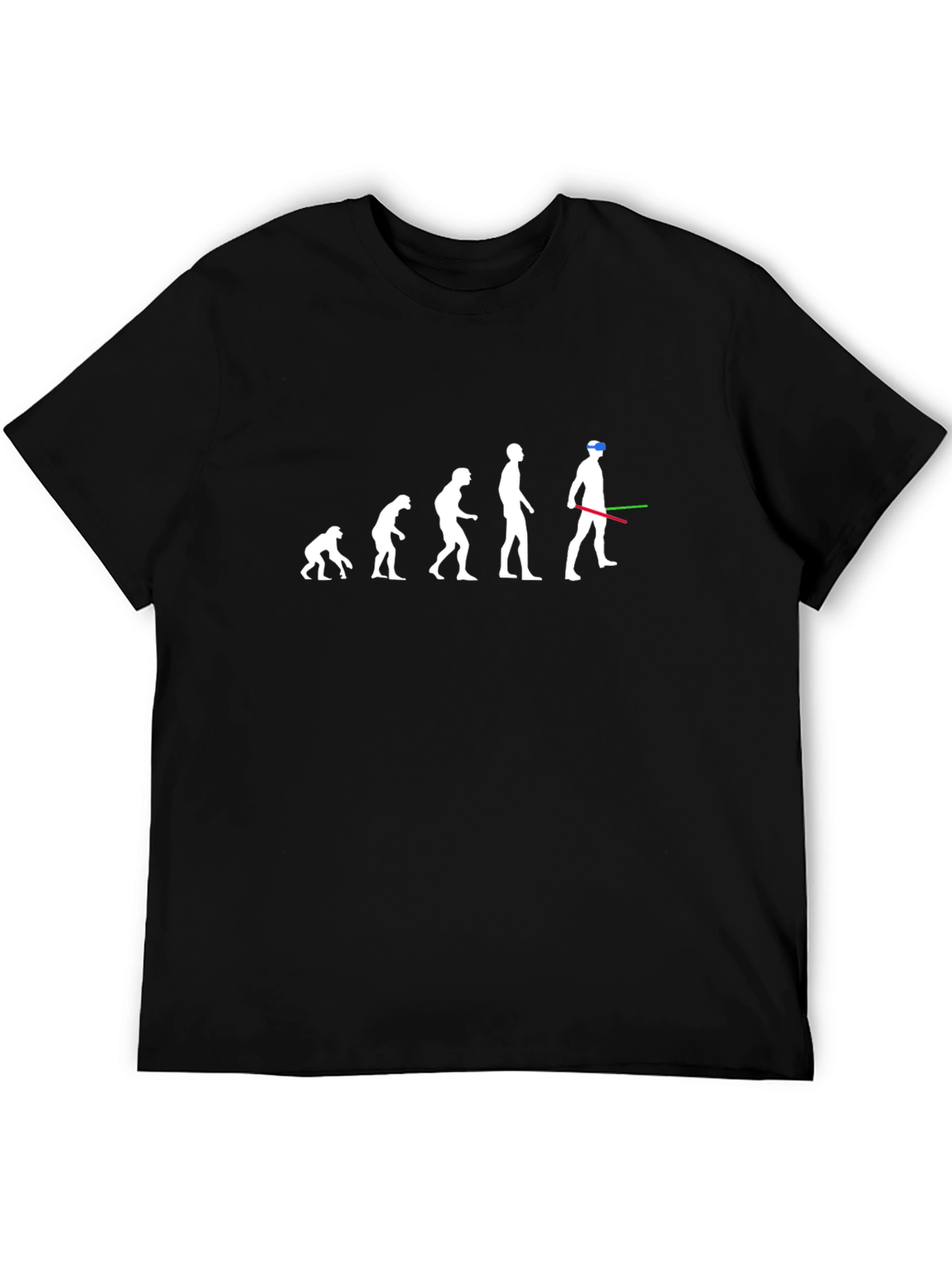 Evolution of Jedi Funny Graphic Tee Shirt