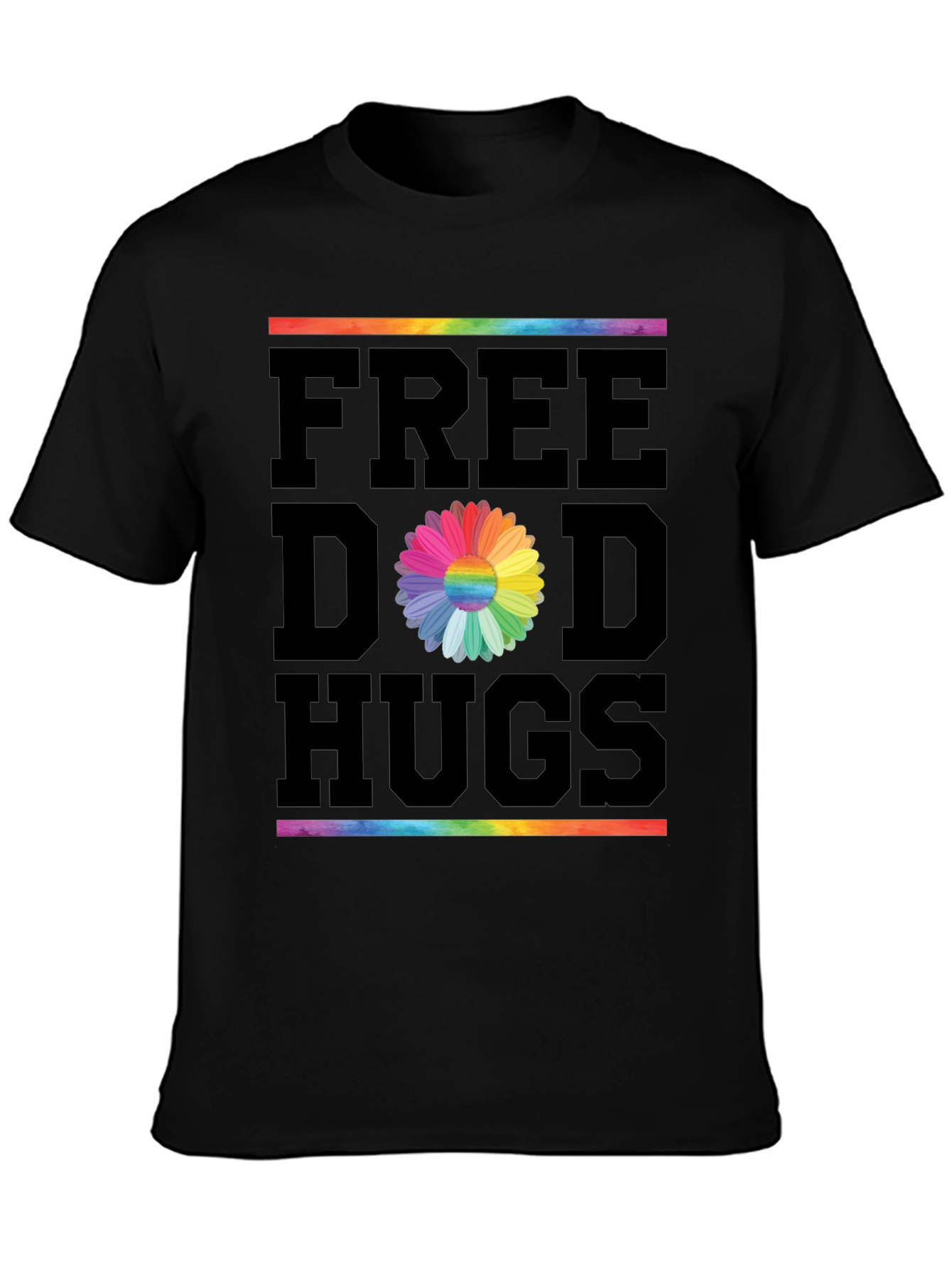 Free Dad Hugs Pride T-Shirt