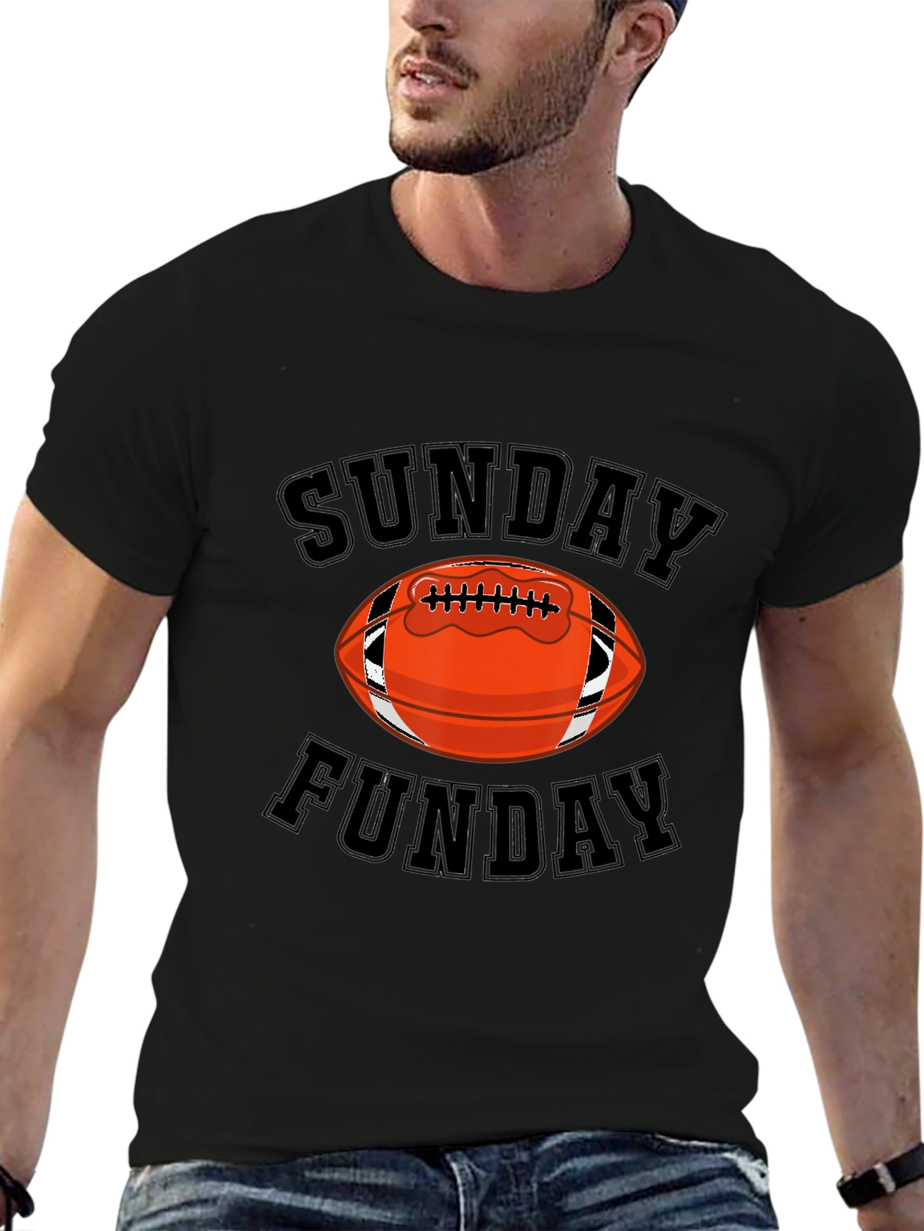 Sunday Funday Football T-Shirt