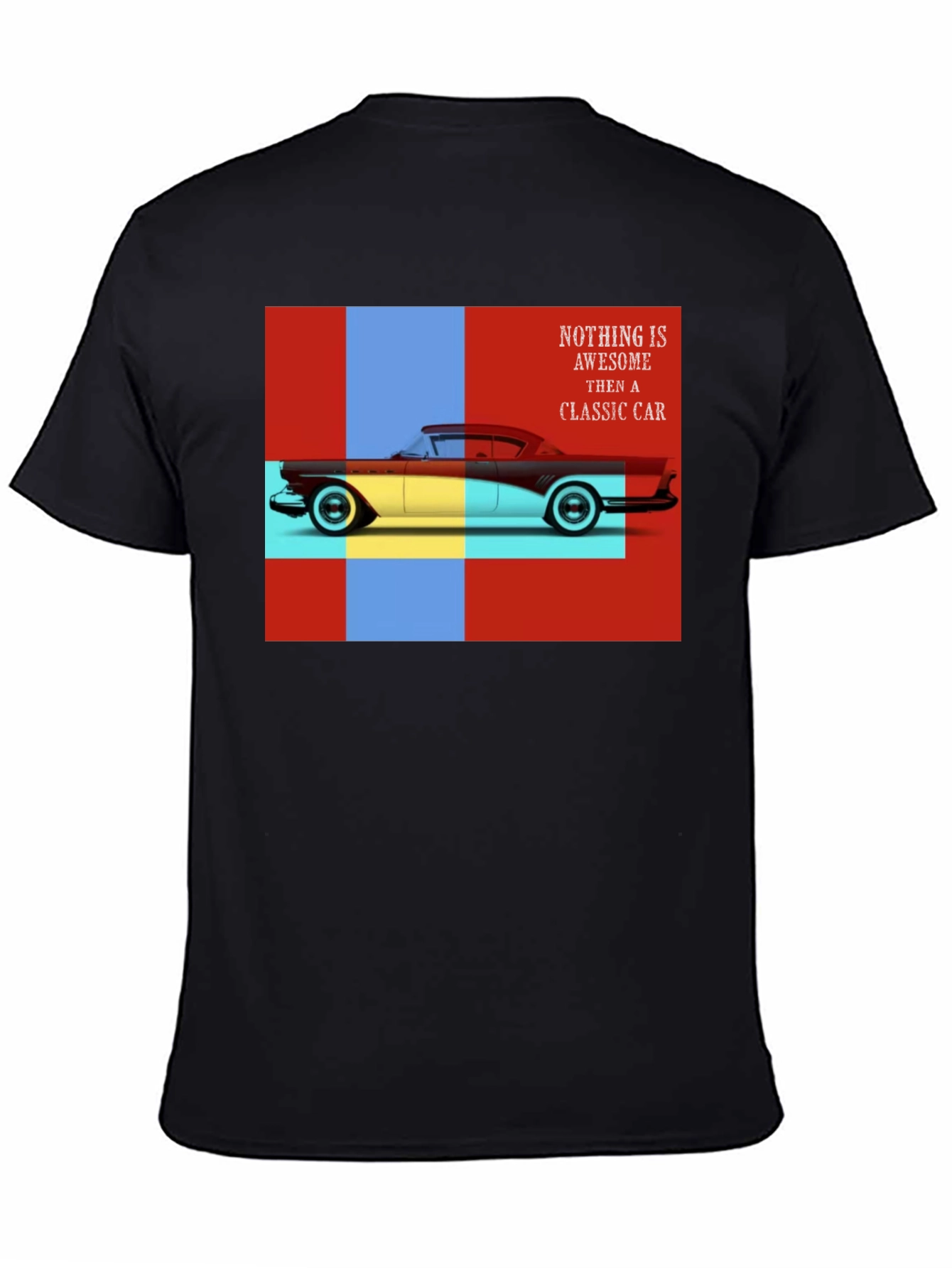 Classic Car Graphic Tee - Retro Automotive Style
