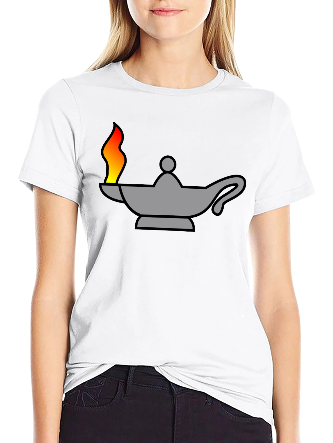 Magic Lamp T-Shirt - Genie Aladdin Style