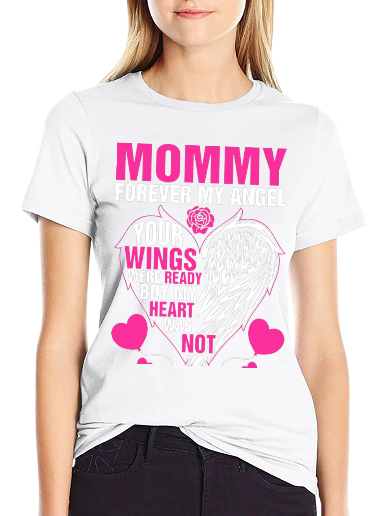 Mommy Forever My Angel T-Shirt Memorial