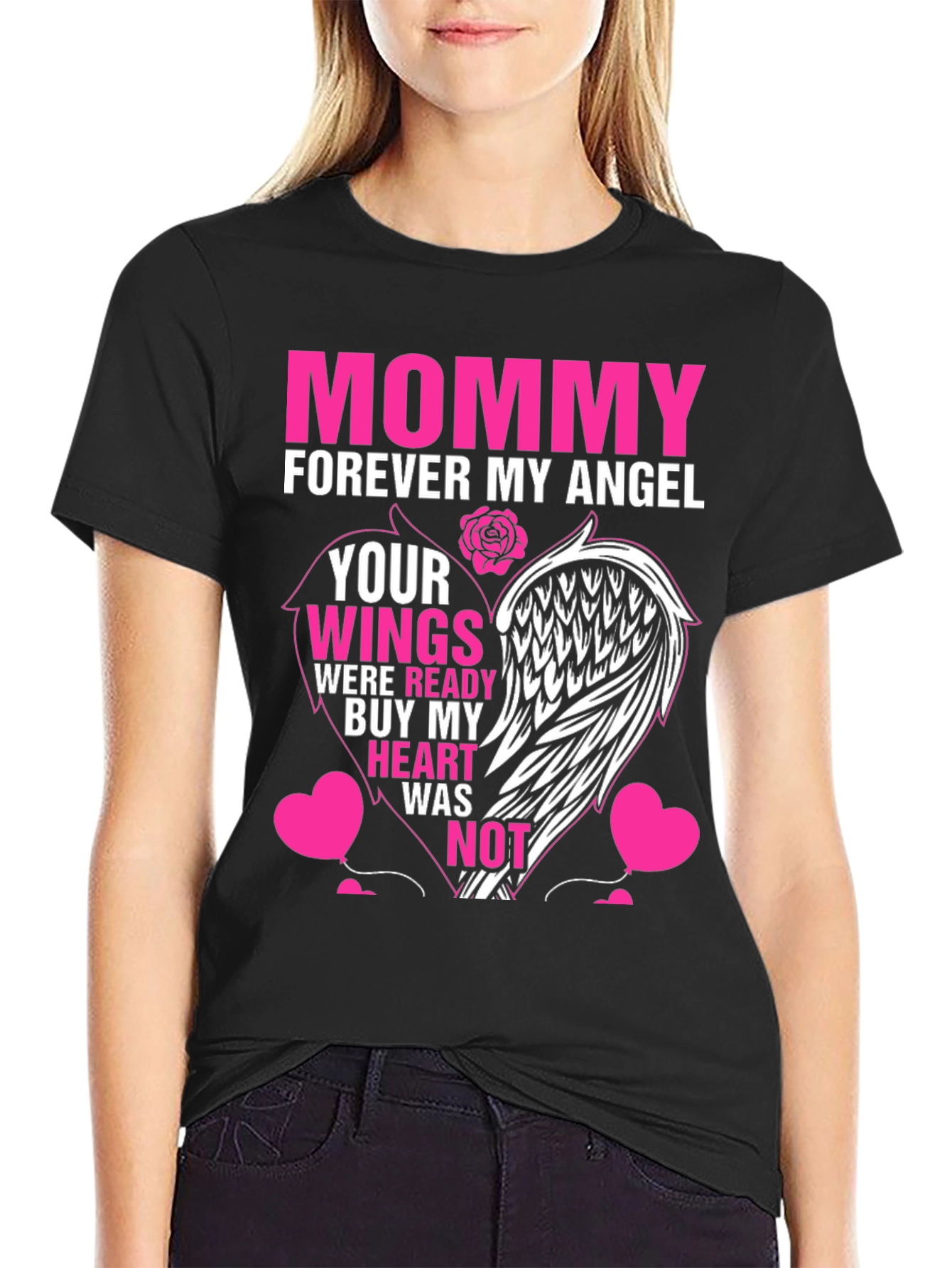 Mommy Forever My Angel T-Shirt Memorial