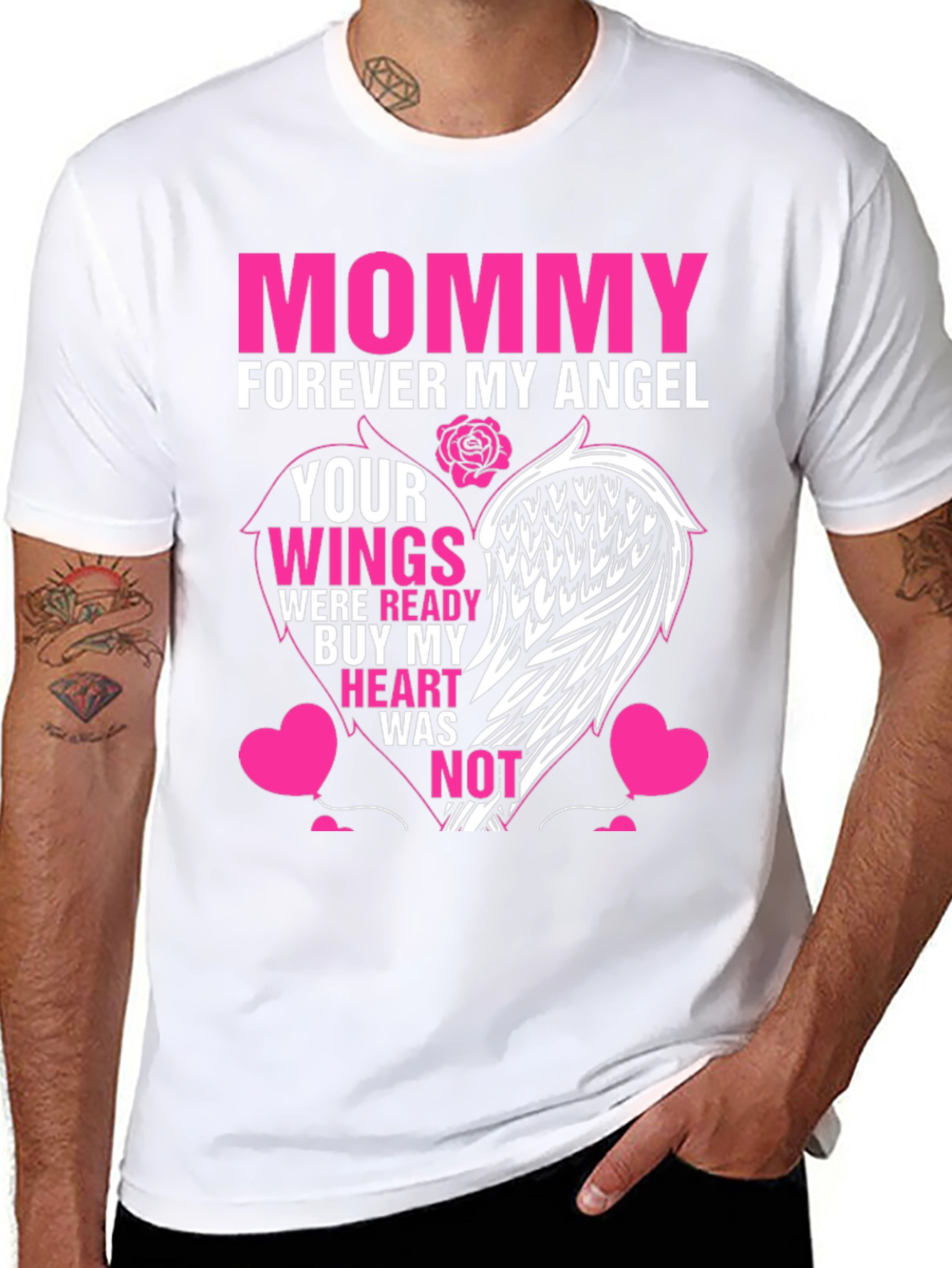 Mommy Forever My Angel T-Shirt Memorial