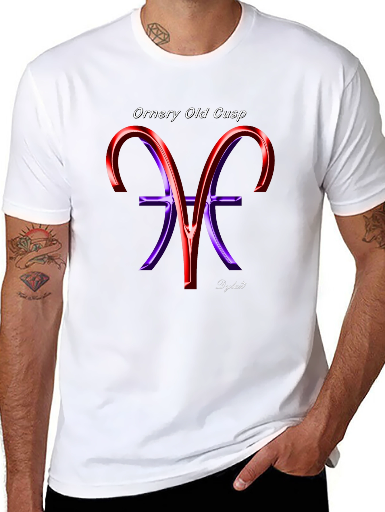 Ornery Old Cusp Graphic T-Shirt