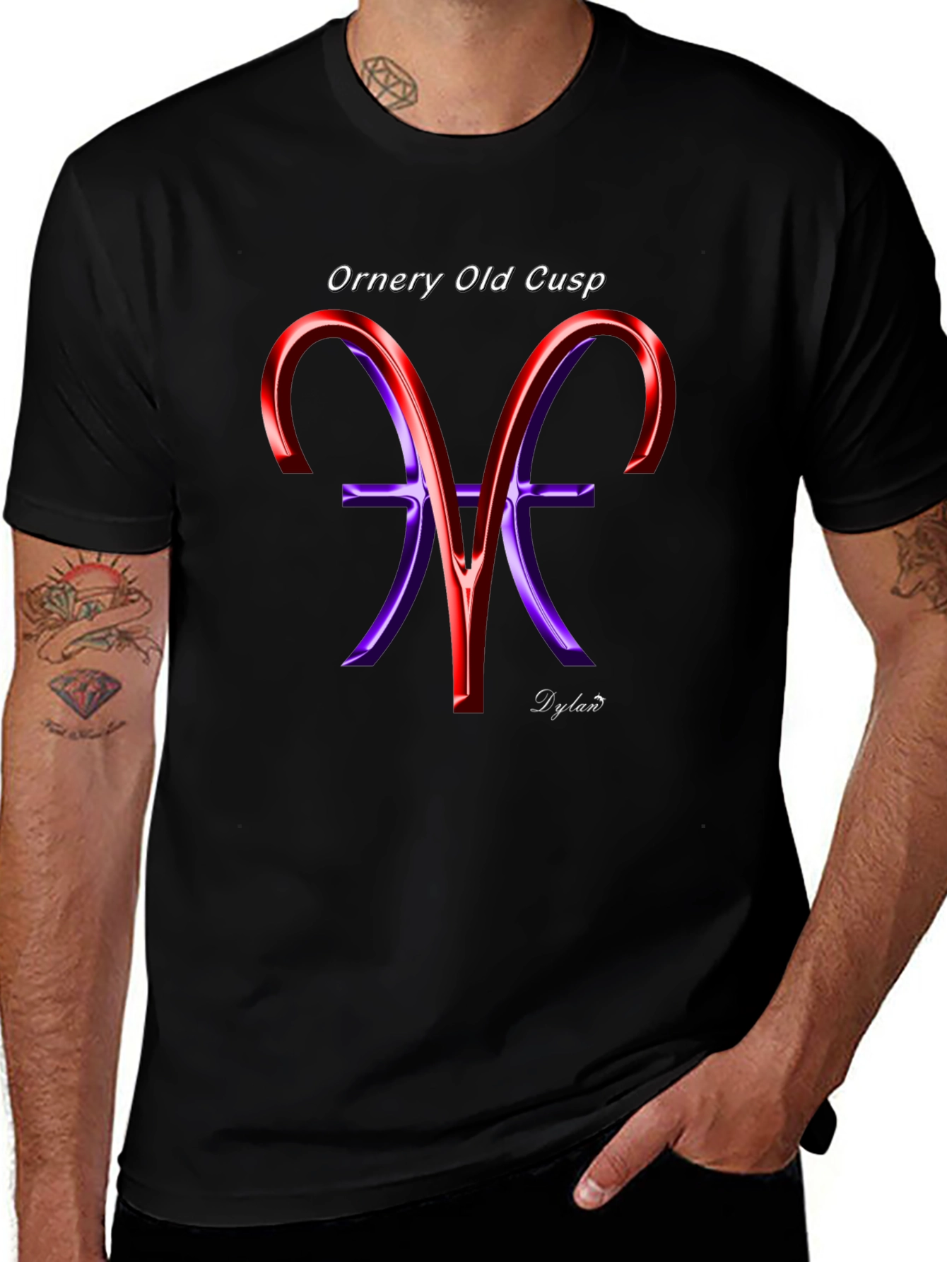Ornery Old Cusp Graphic T-Shirt