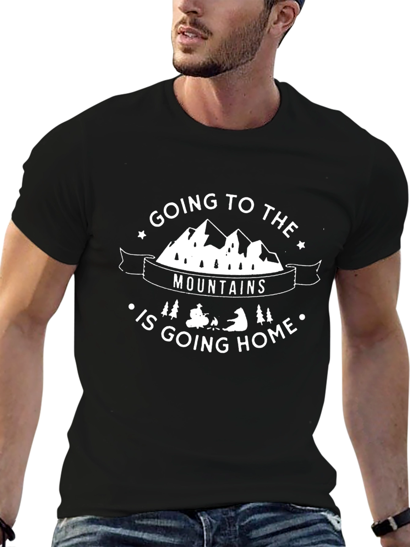 Going To The Mountains T-Shirt - Adventure Ready!