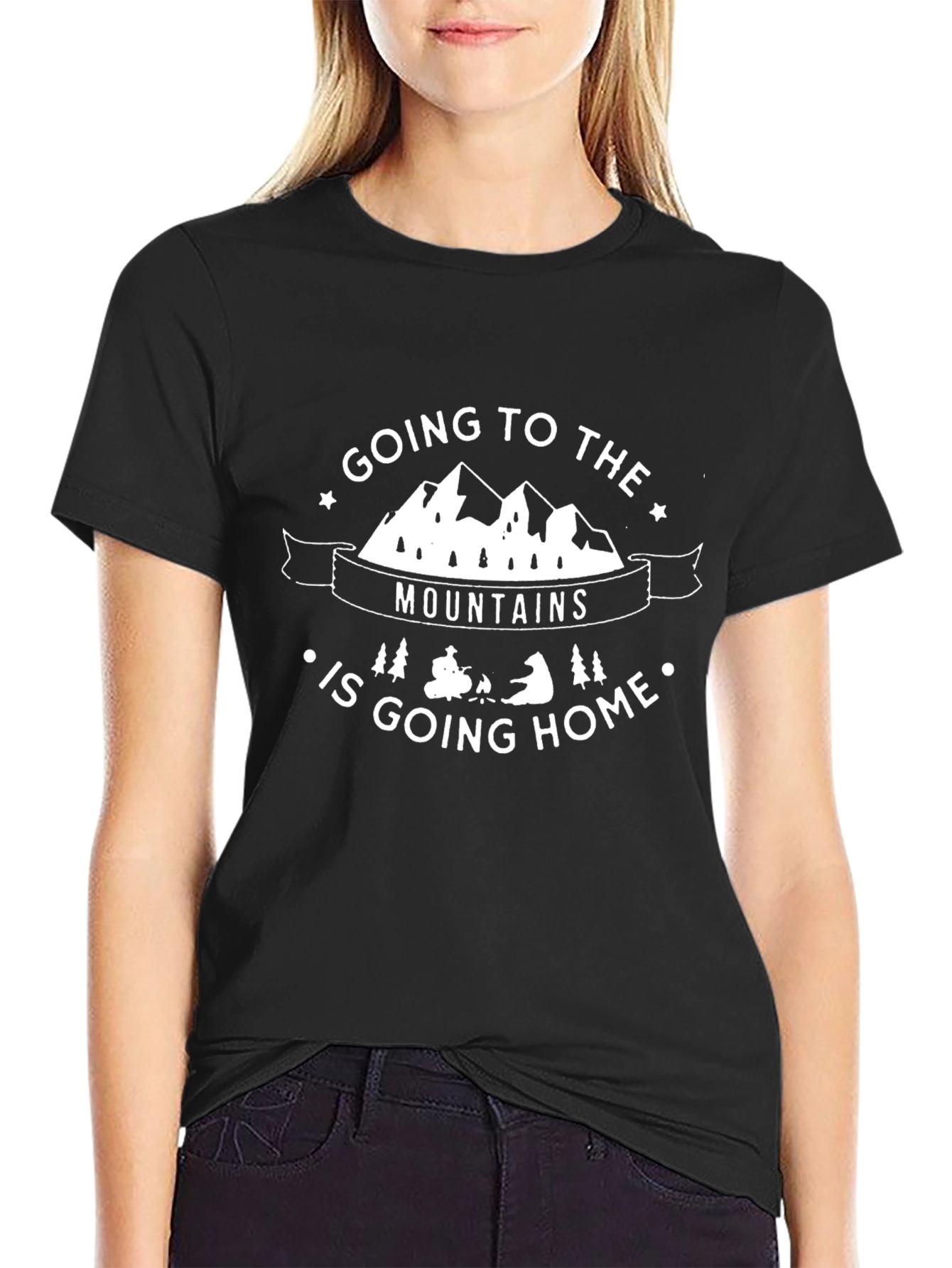 Going To The Mountains T-Shirt - Adventure Ready!