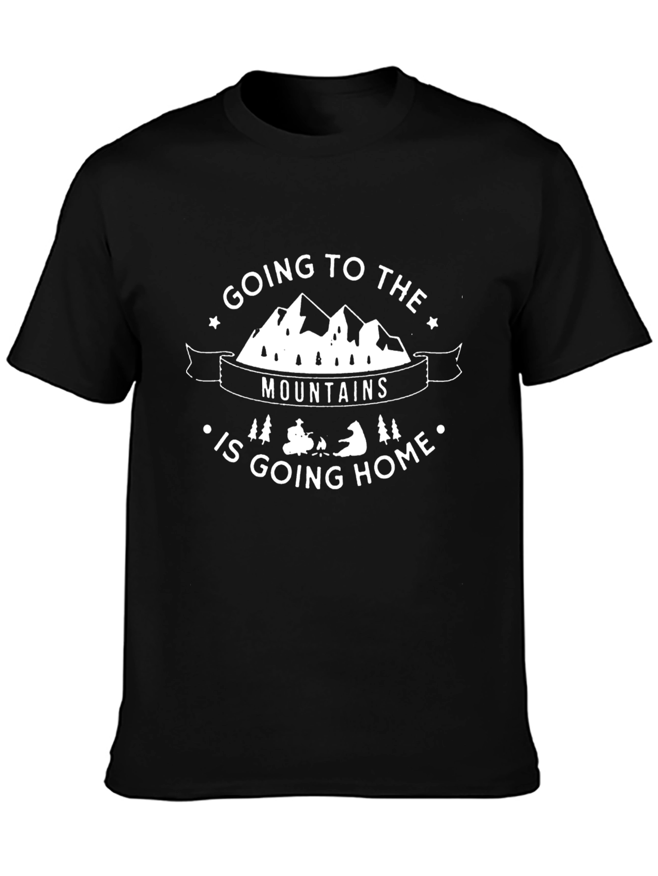 Going To The Mountains T-Shirt - Adventure Ready!