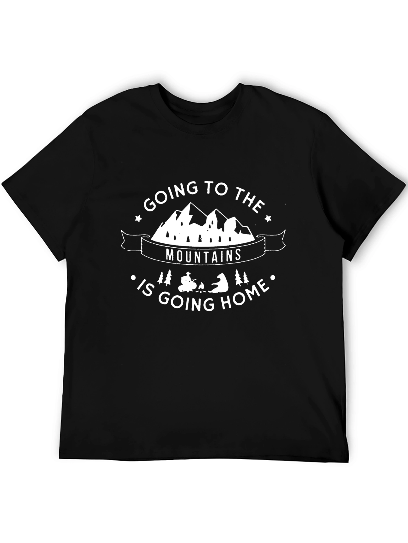 Going To The Mountains T-Shirt - Adventure Ready!