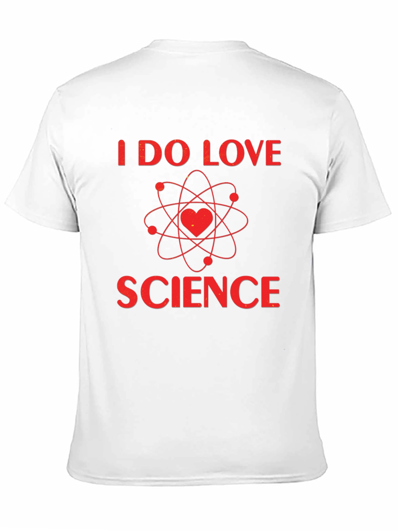 I Love Science T-Shirt - Heart Atom Design