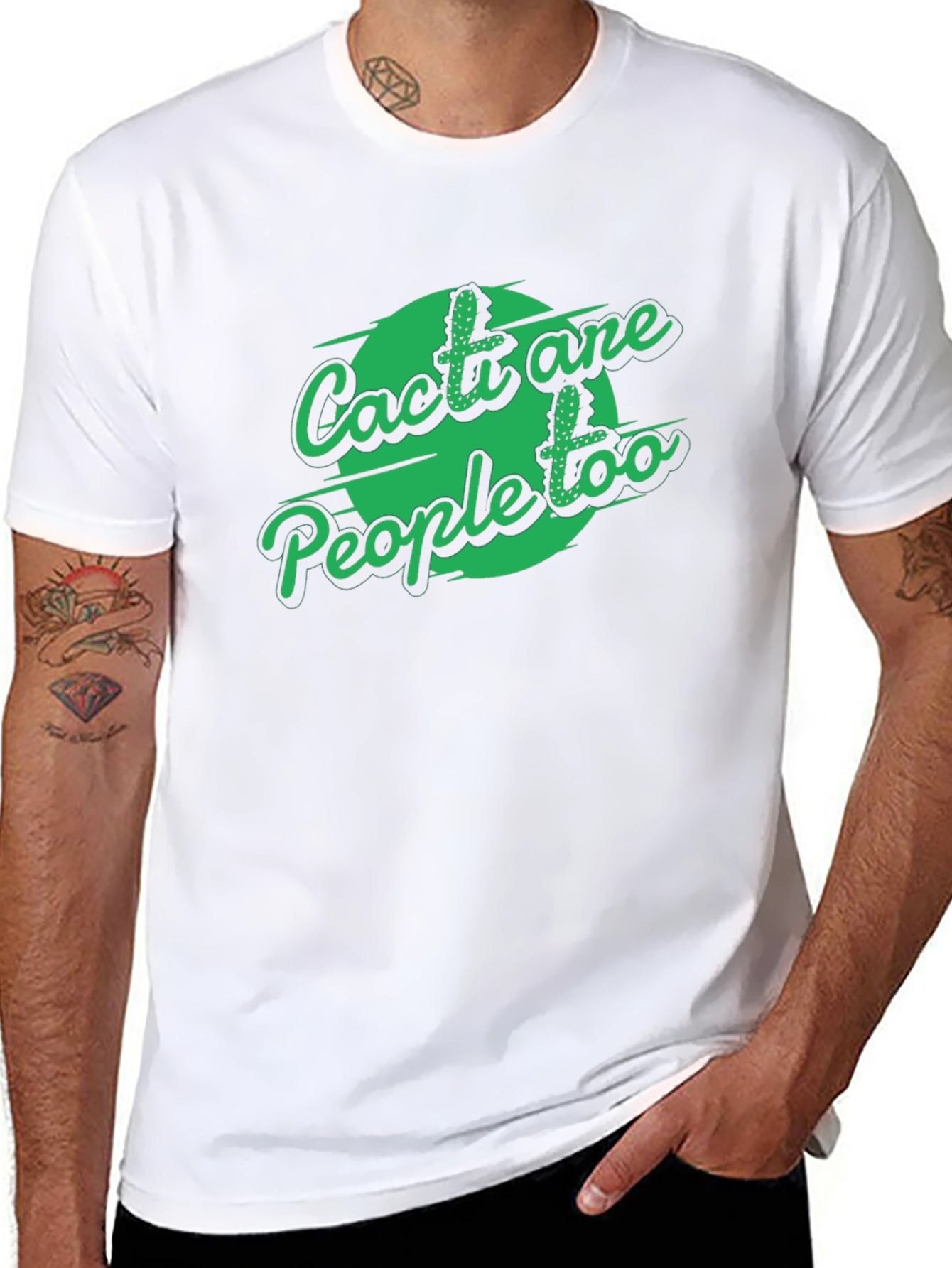 Cacti Are People Too Graphic Tee