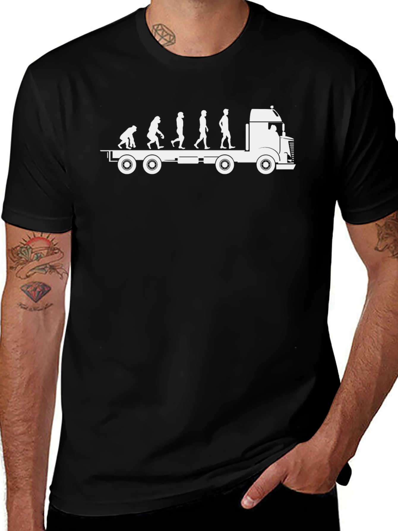 Evolution Trucker T-Shirt