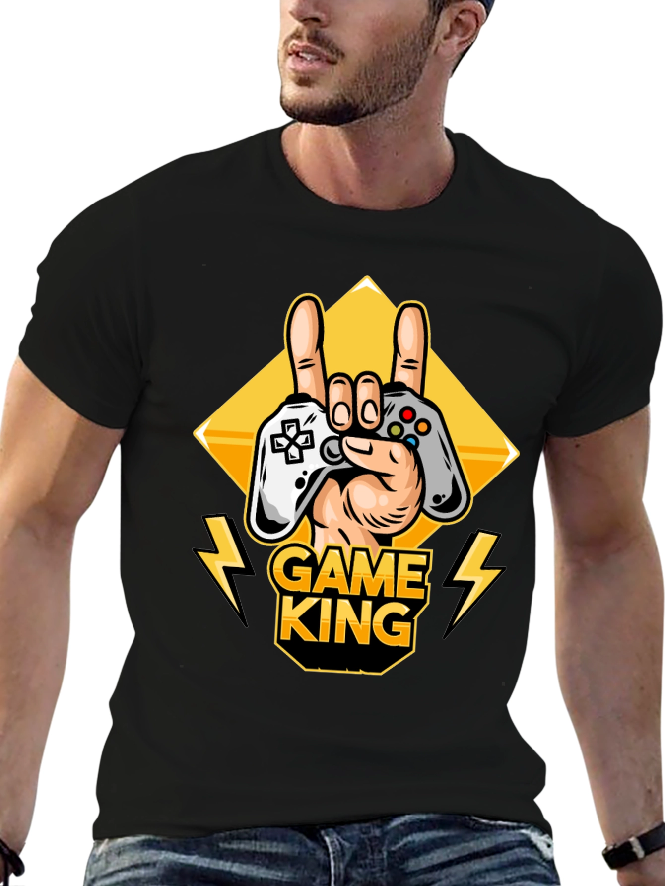 Game King T-Shirt - Controller Design