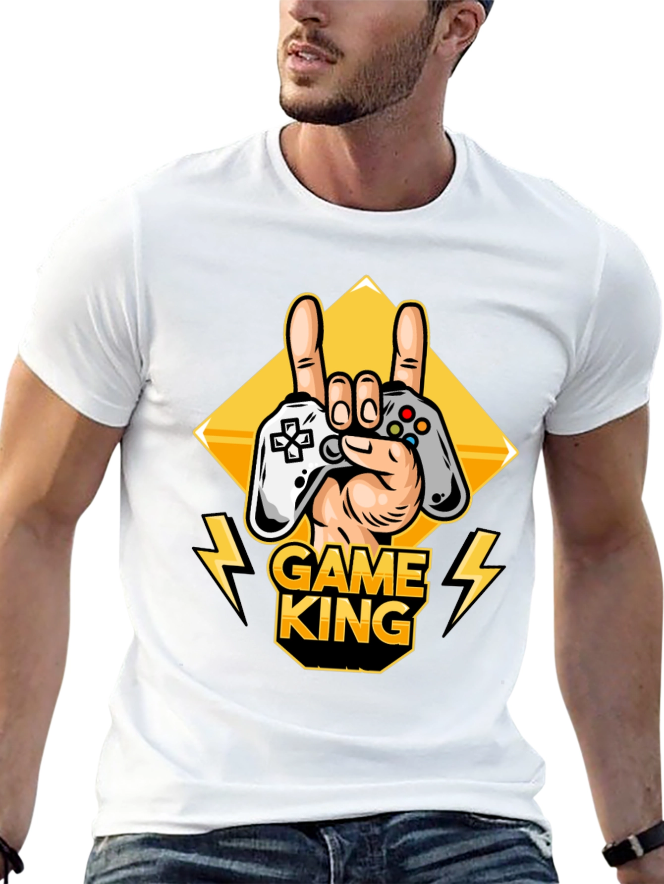 Game King T-Shirt - Controller Design