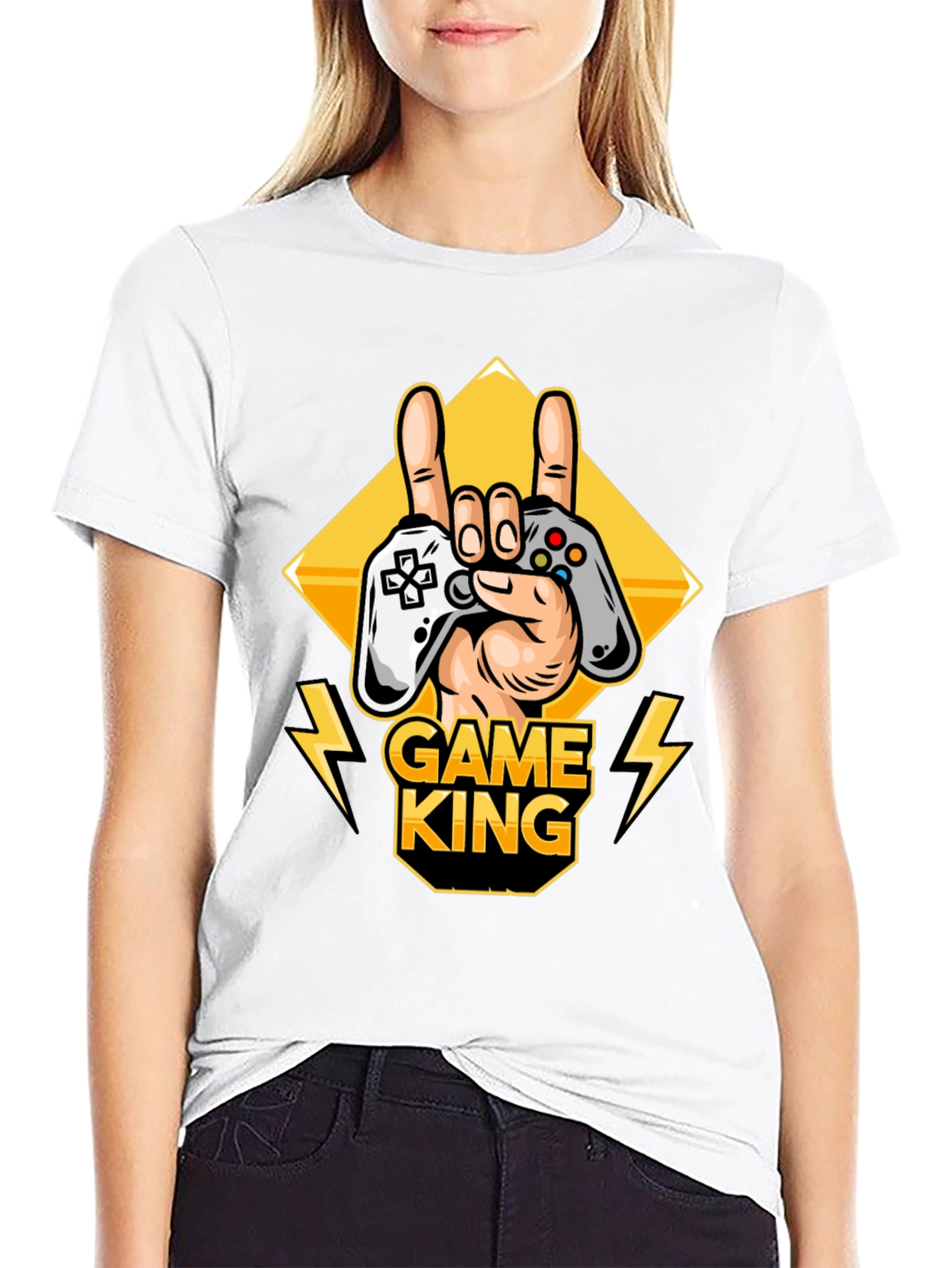 Game King T-Shirt - Controller Design