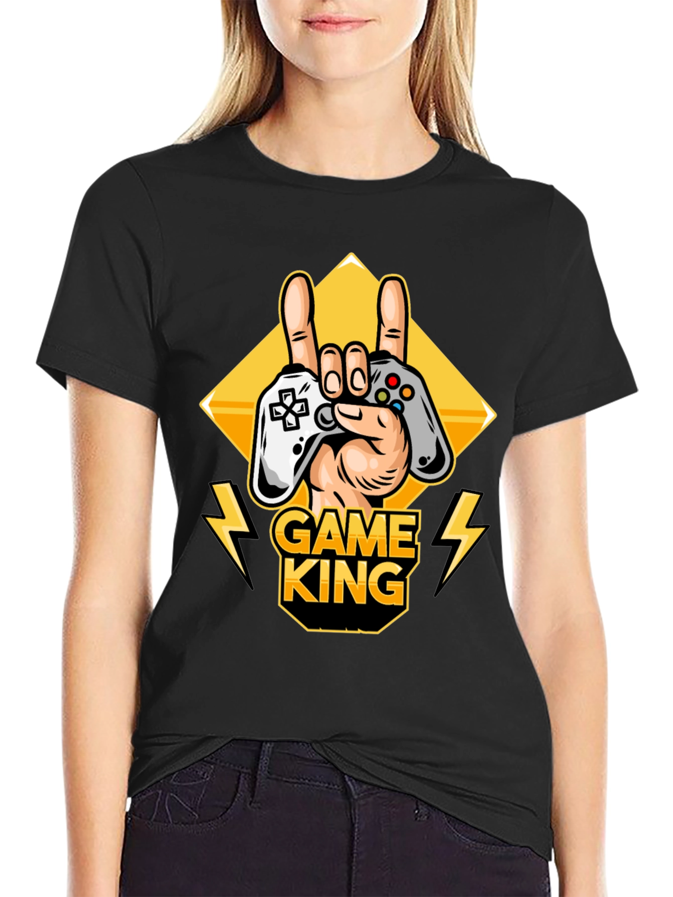 Game King T-Shirt - Controller Design
