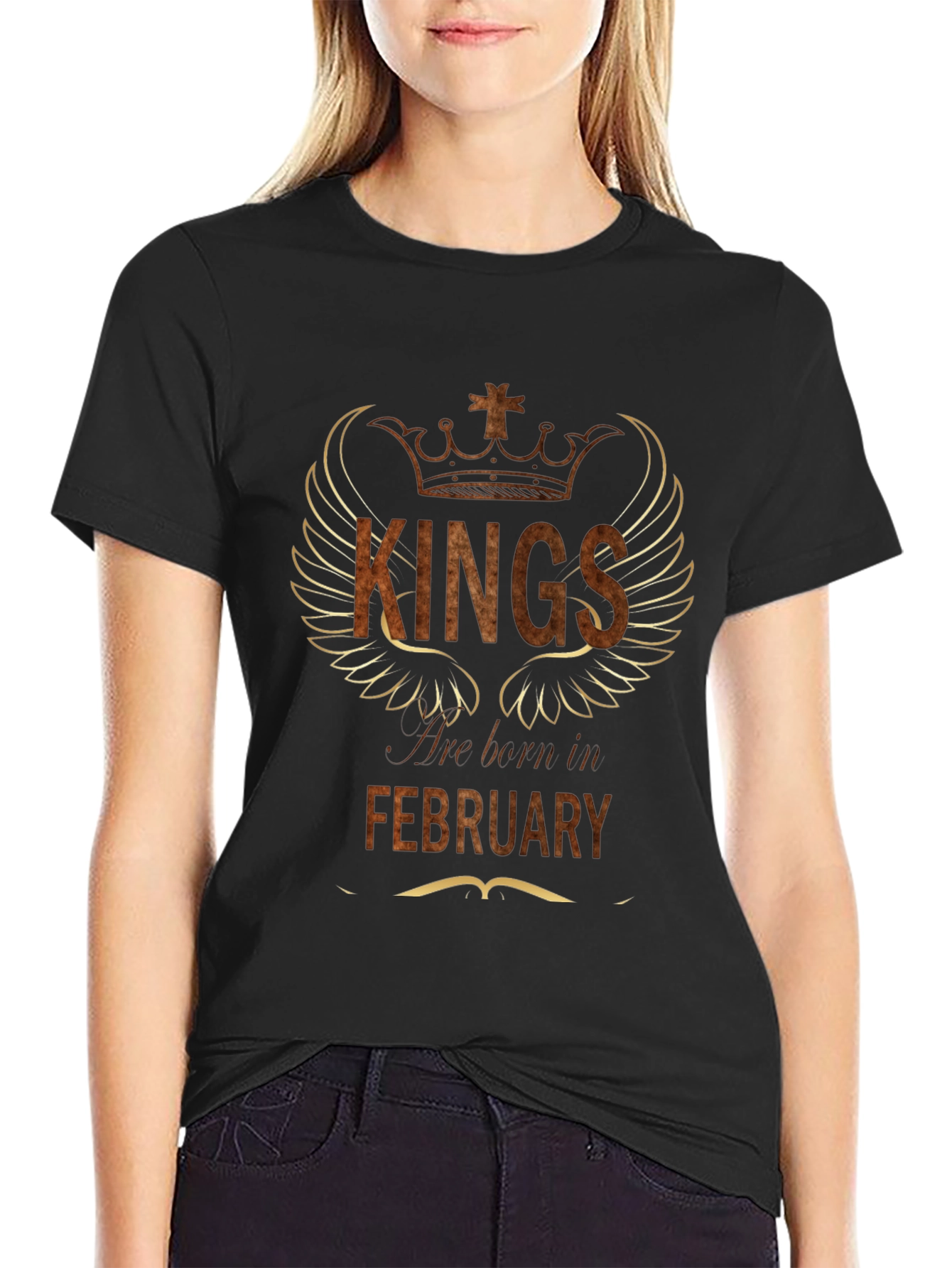 Kings are born in February T-Shirt