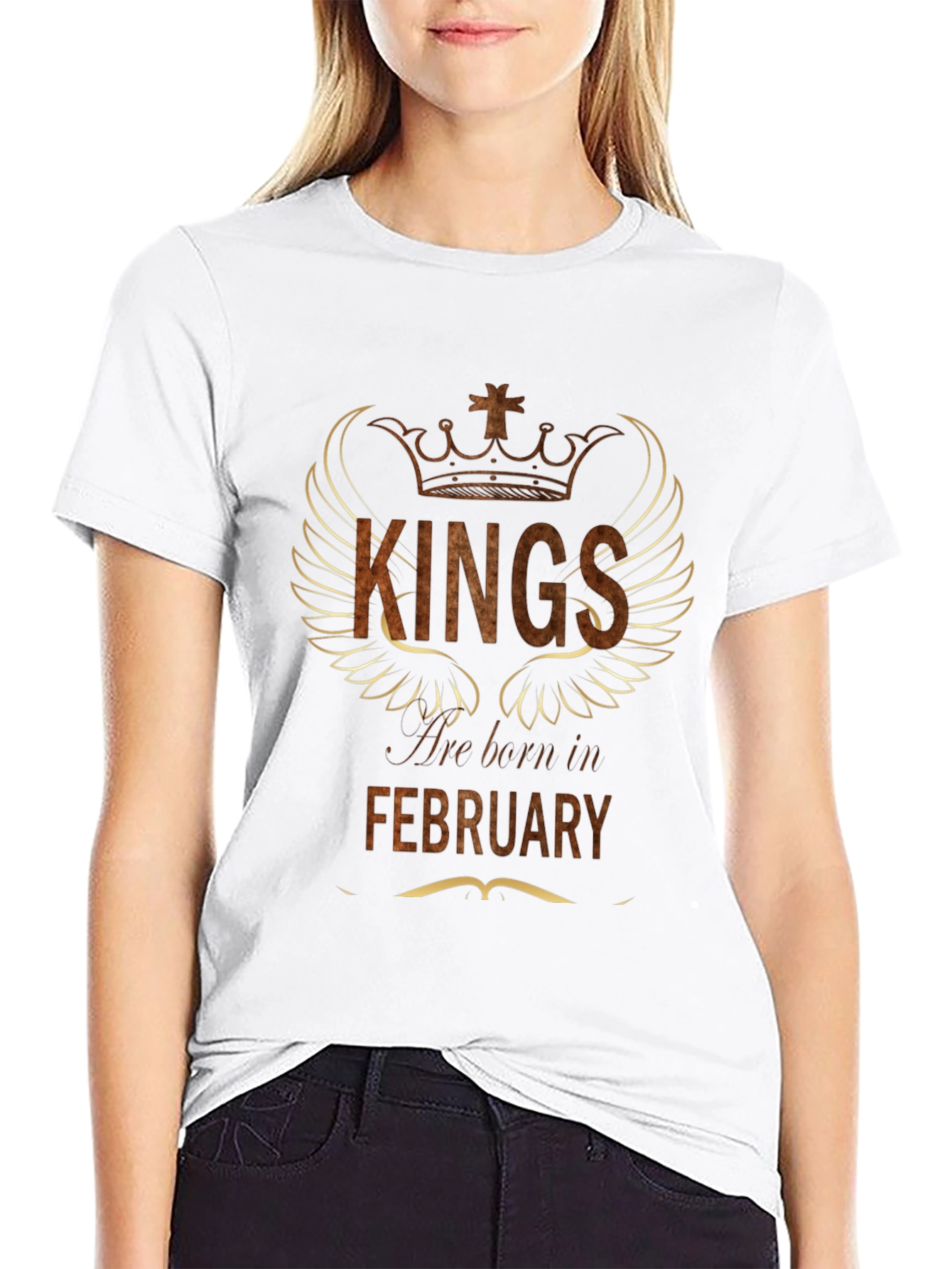 Kings are born in February T-Shirt