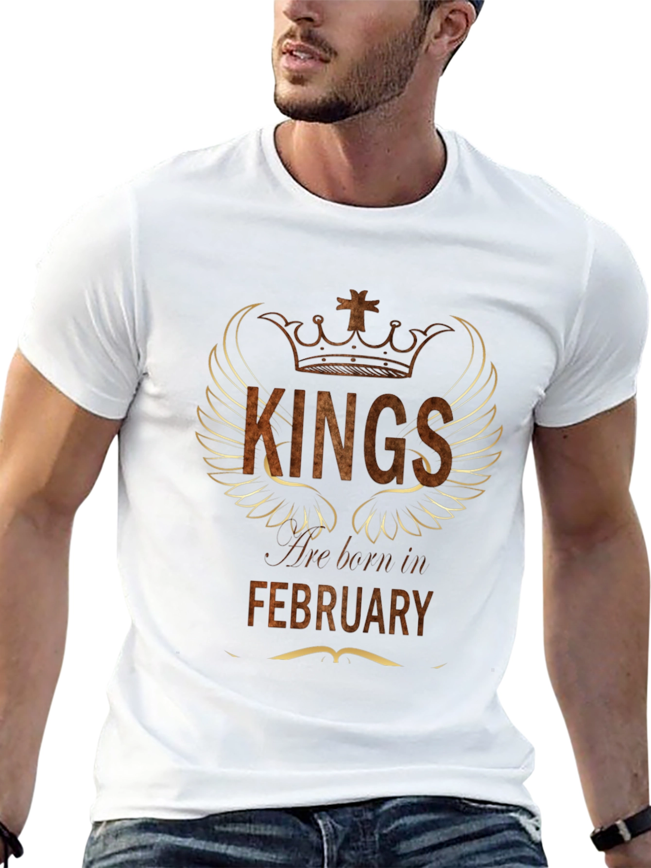 Kings are born in February T-Shirt